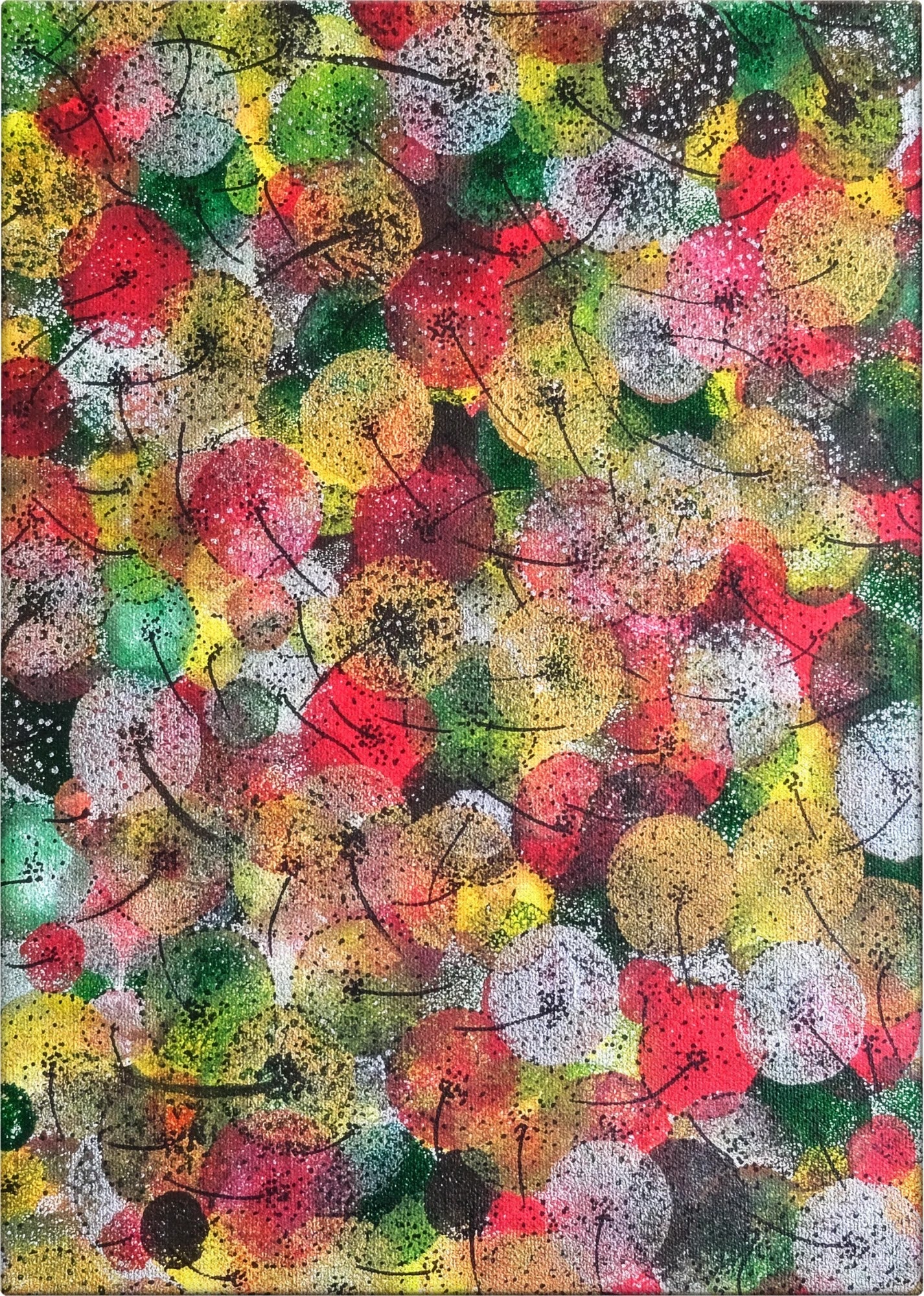 Autumn Dandelion Drift by Dragica Buco — canvas