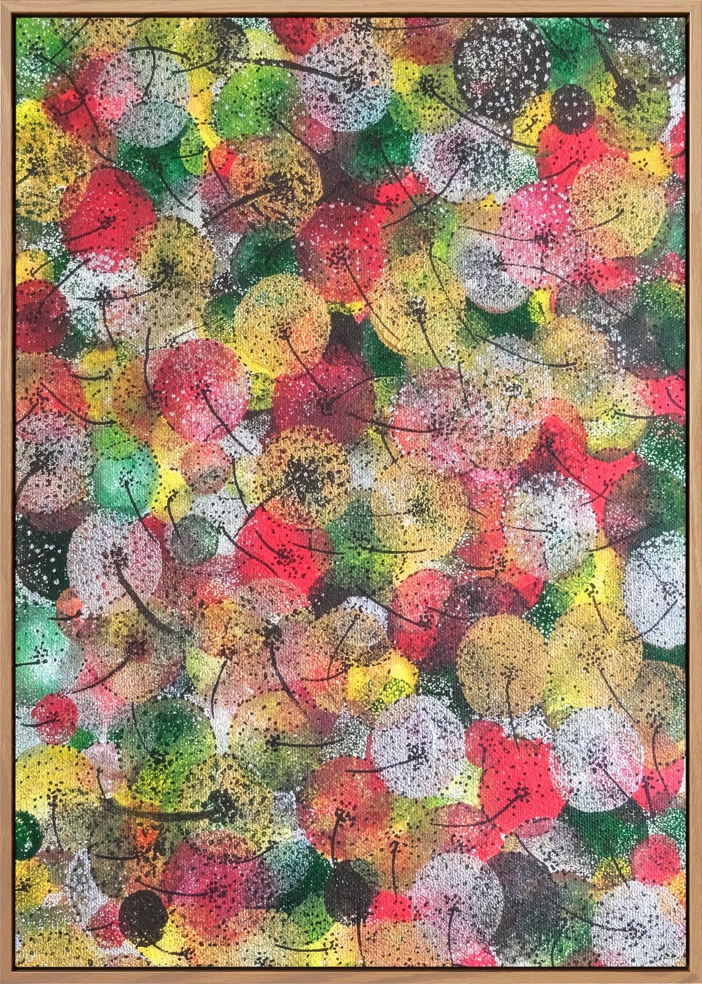 Autumn Dandelion Drift by Dragica Buco — canvas