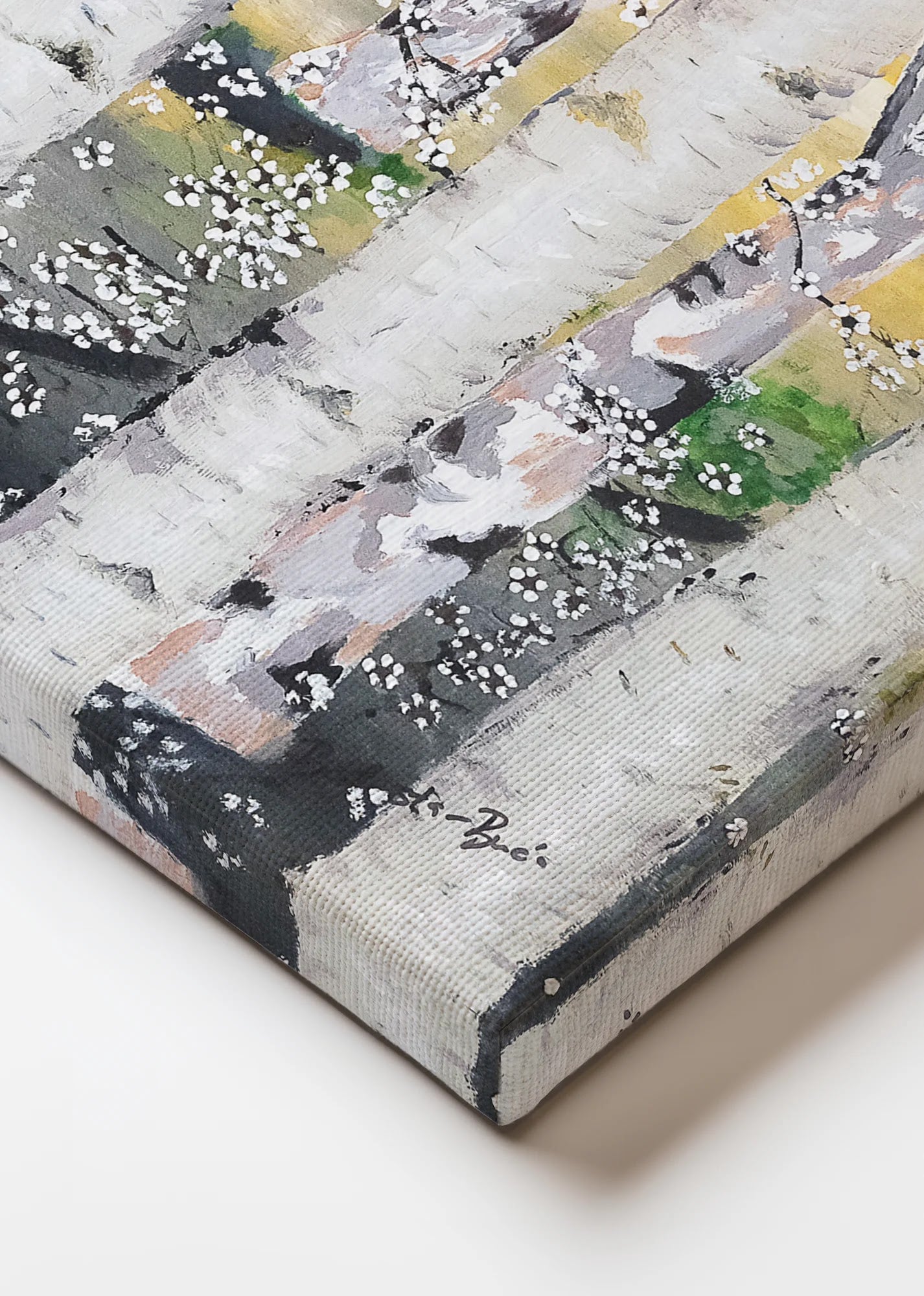Golden Birch Grove by Dragica Buco — canvas