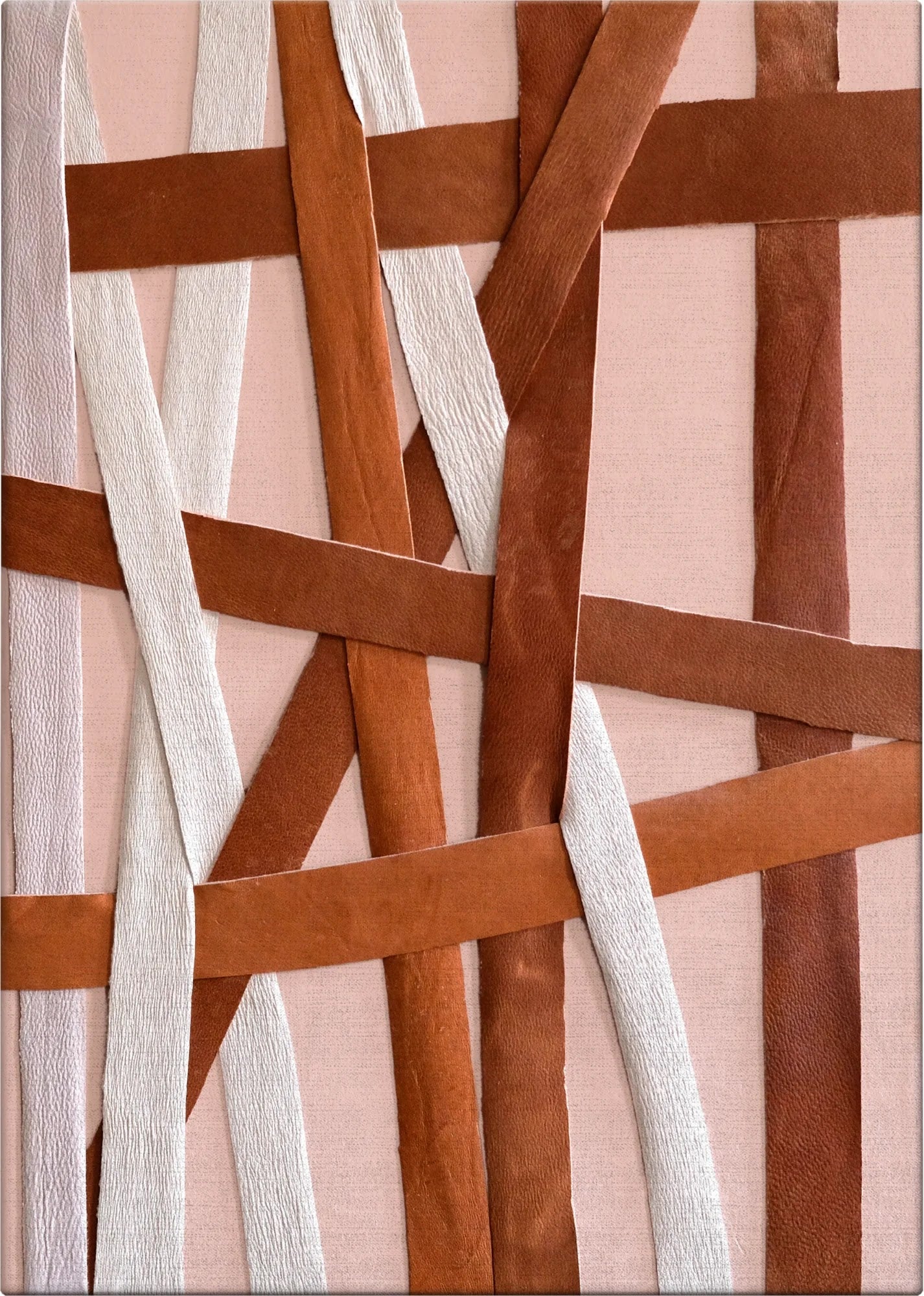 Terracotta Weave by Dragica Buco — canvas