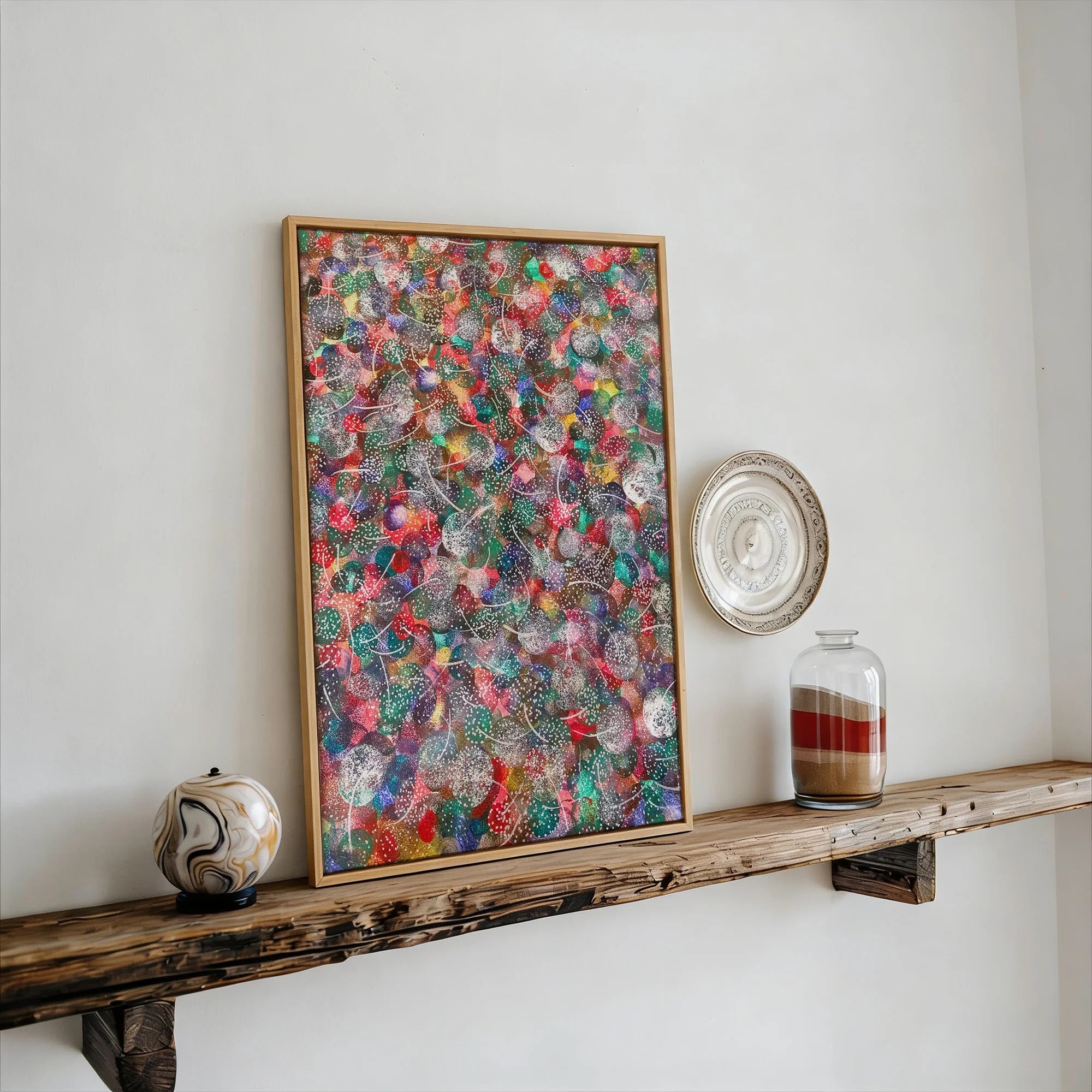Petal Confetti by Dragica Buco — canvas