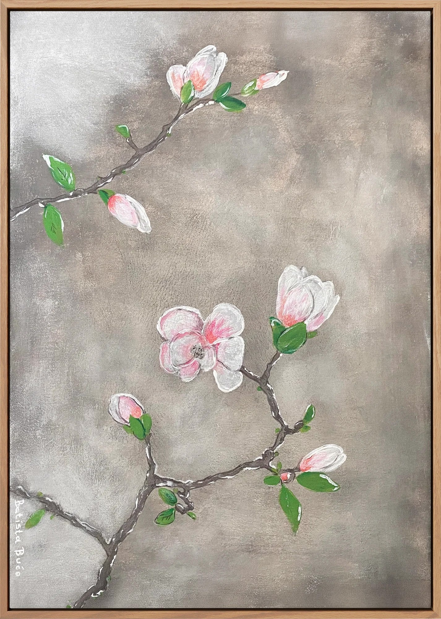 Magnolia Branch by Dragica Buco — canvas