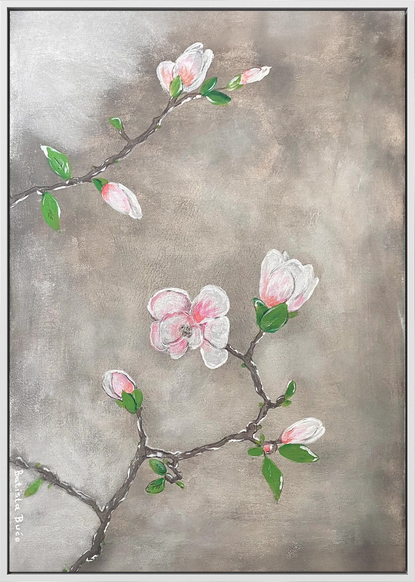 Magnolia Branch by Dragica Buco — canvas