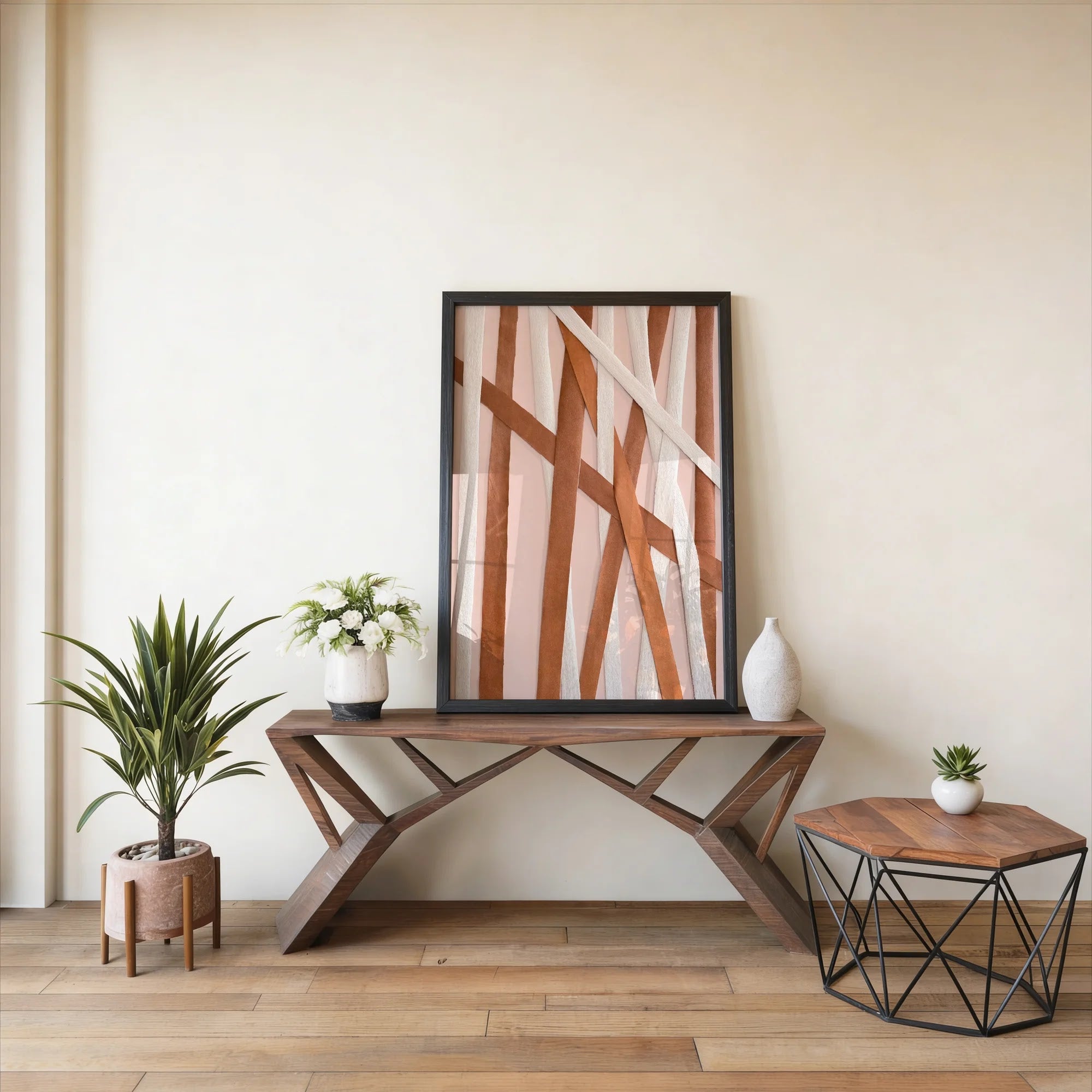 Crossing Ribbons by Dragica Buco — lifestyle art print