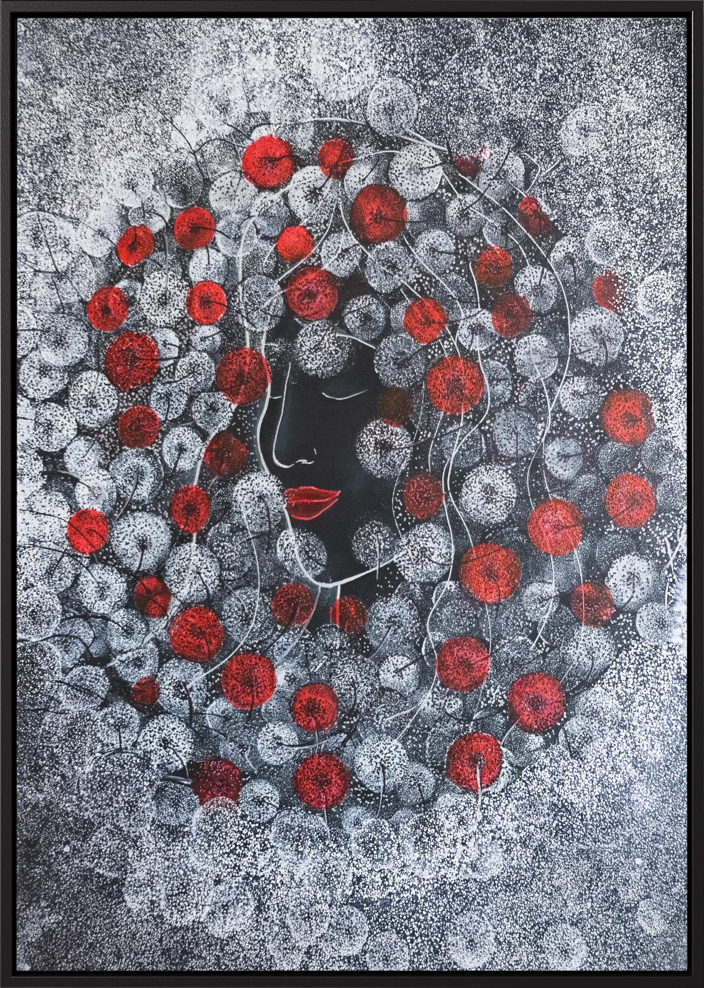 Crimson Reverie by Dragica Buco — canvas