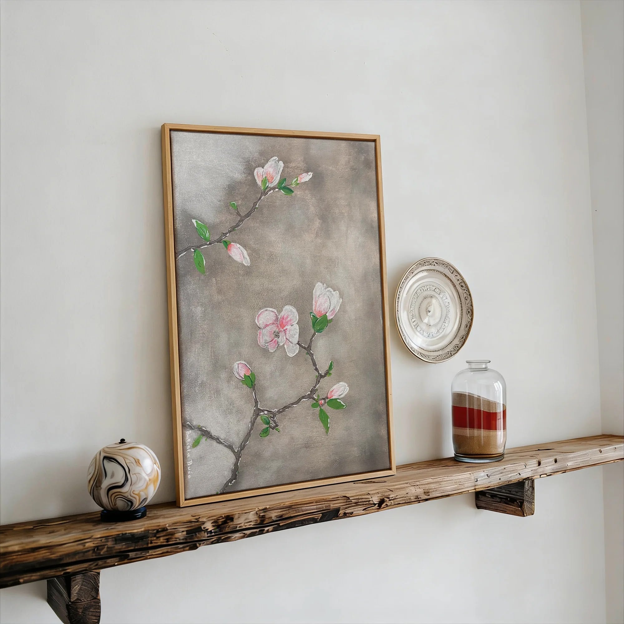 Magnolia Branch by Dragica Buco — canvas