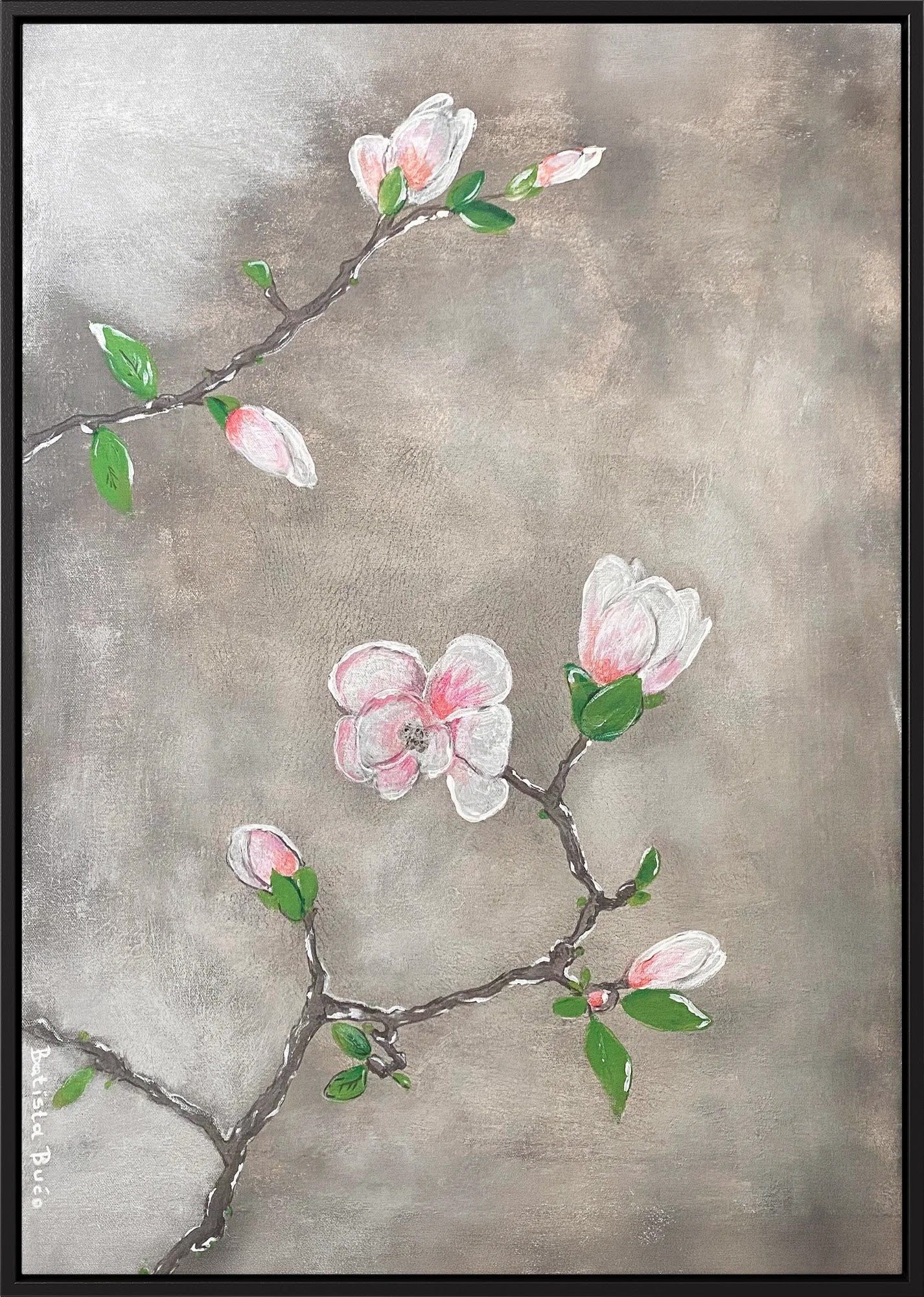 Magnolia Branch by Dragica Buco — canvas