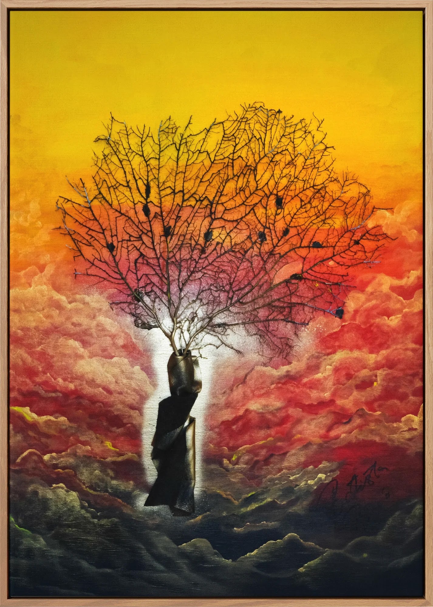 Embrace at Dusk by Dragica Buco — canvas