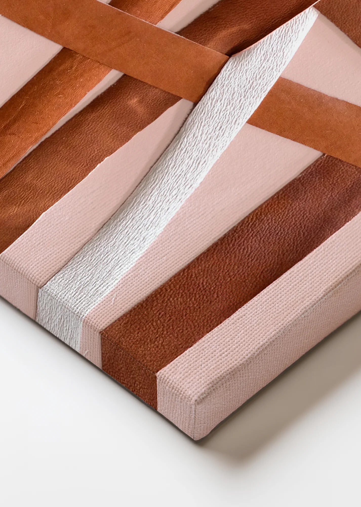Terracotta Weave by Dragica Buco — canvas