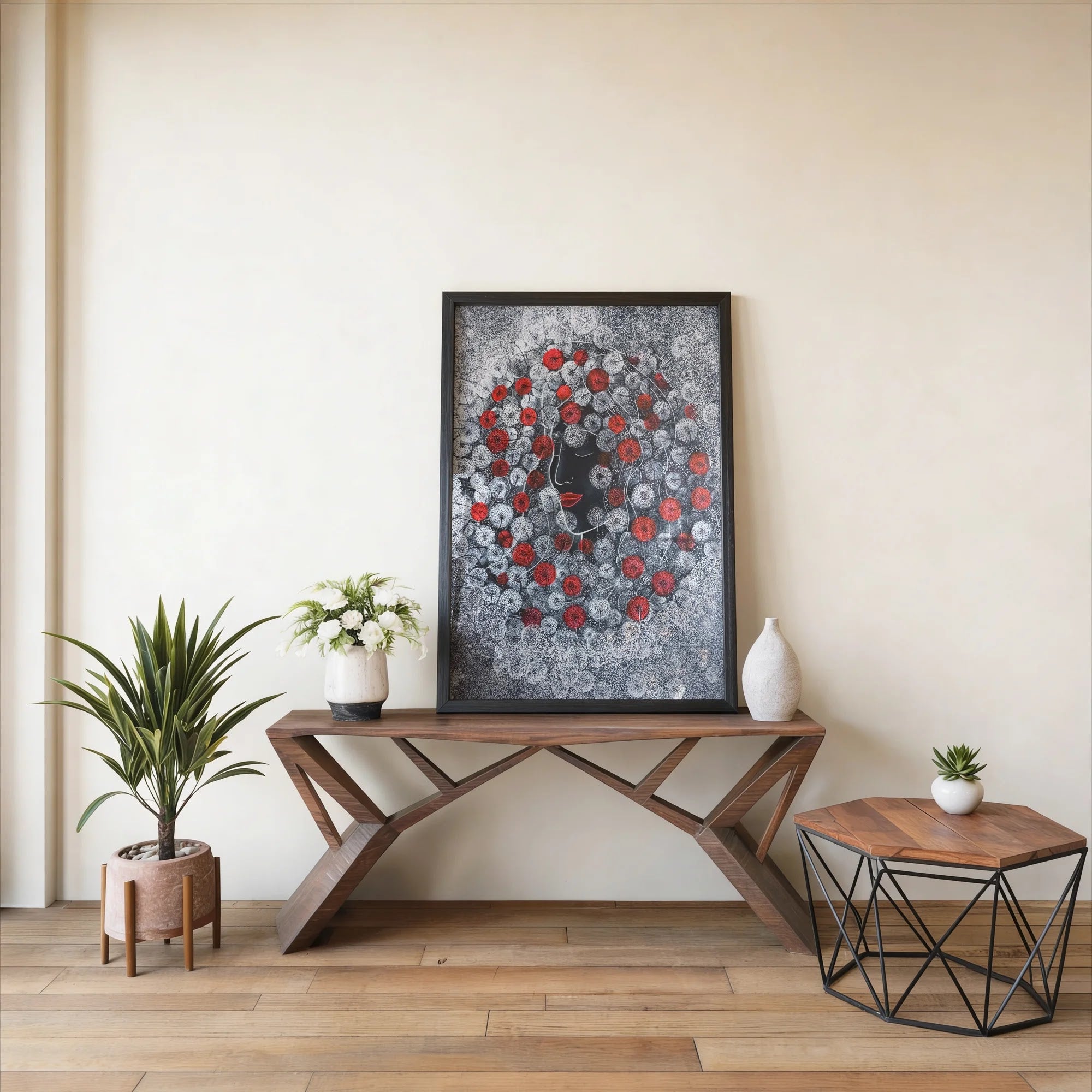 Crimson Reverie by Dragica Buco — lifestyle context art print