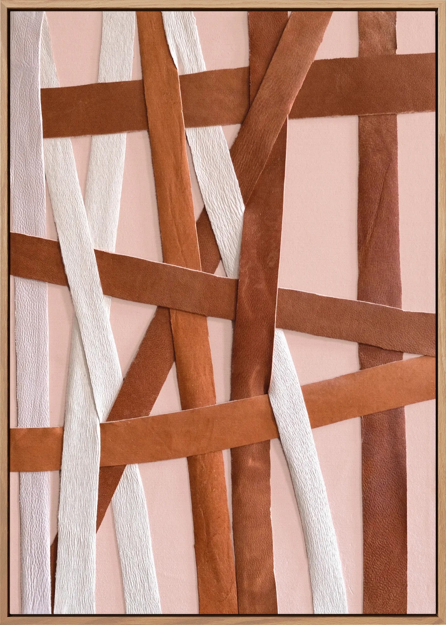 Terracotta Weave by Dragica Buco — canvas