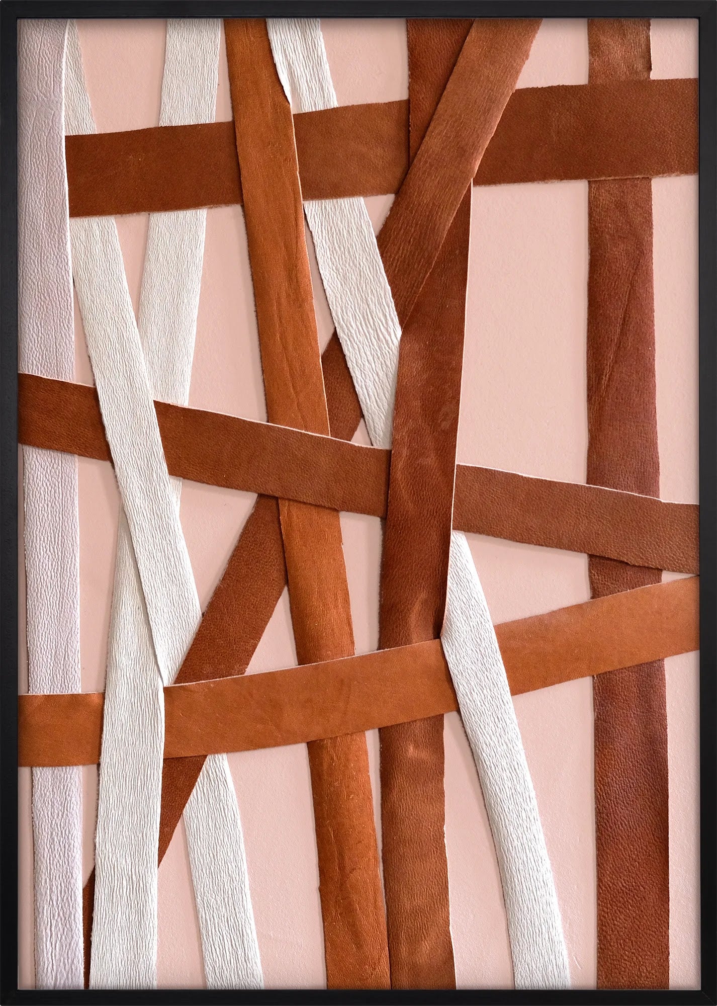Woven Earth by Dragica Buco — black framed art print
