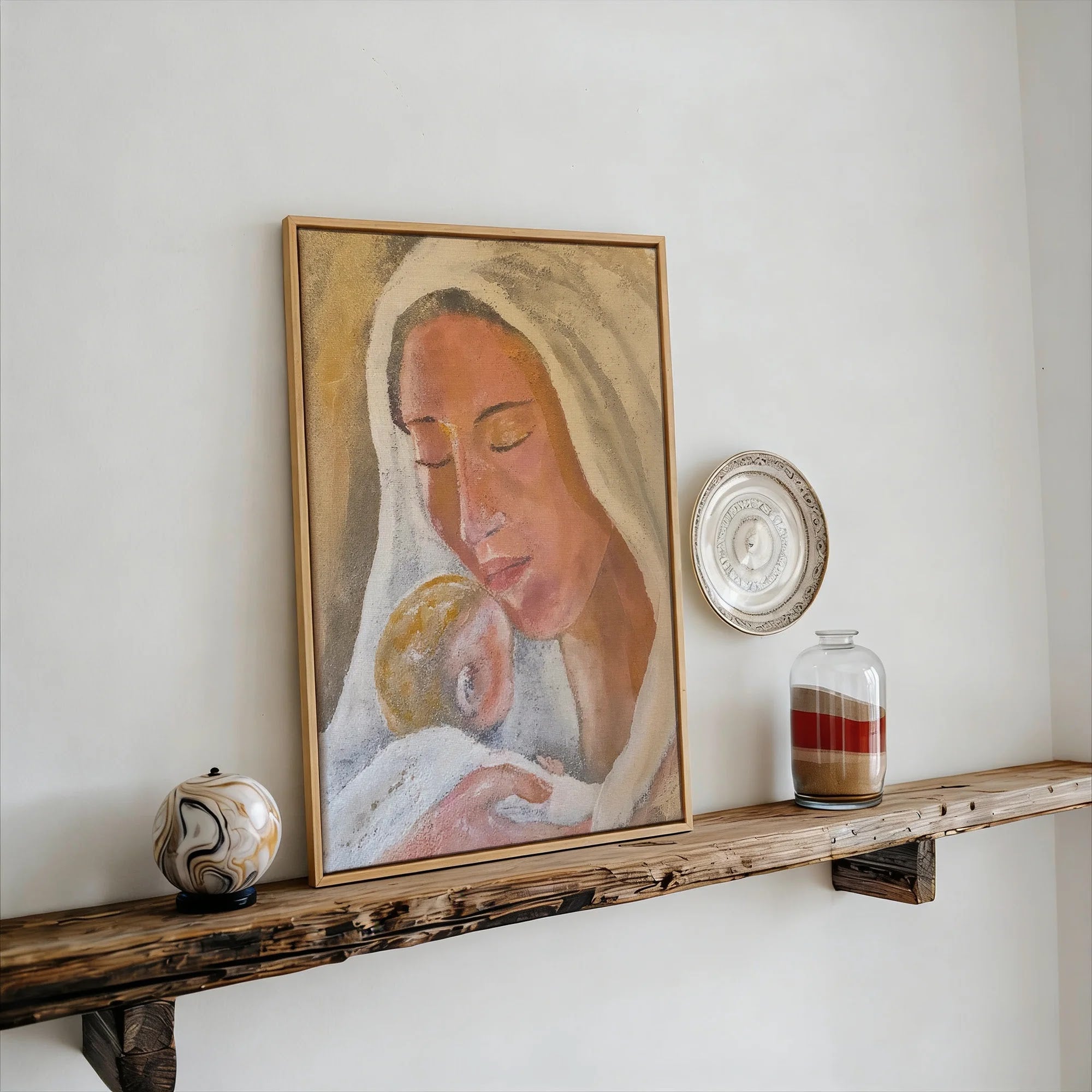 Mother's Embrace by Dragica Buco — canvas