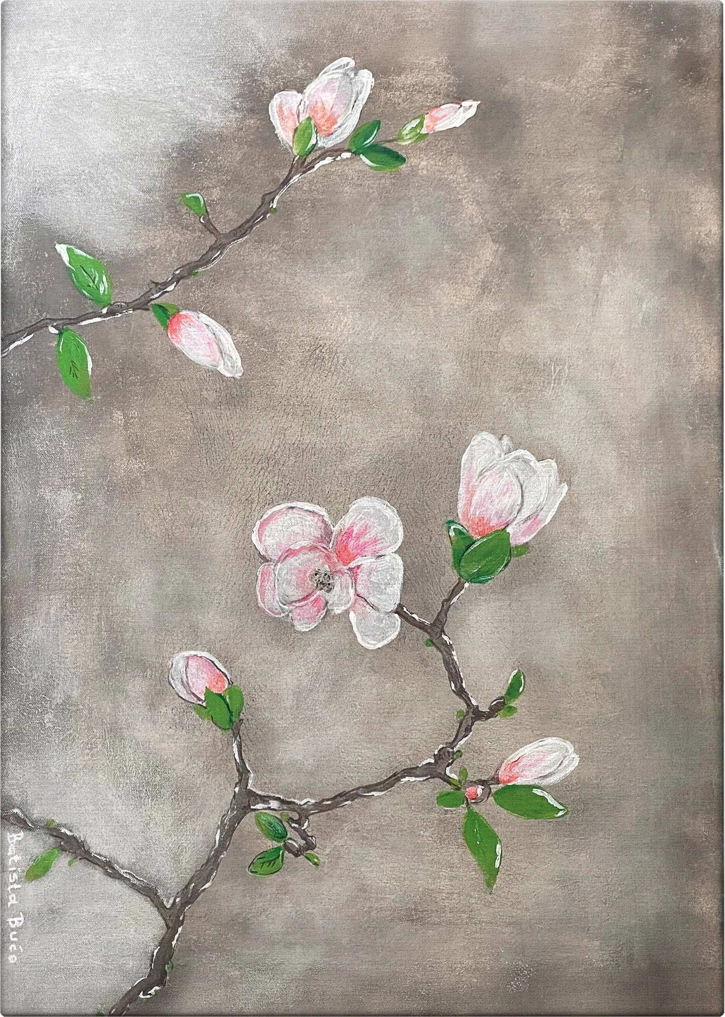 Magnolia Branch by Dragica Buco — canvas