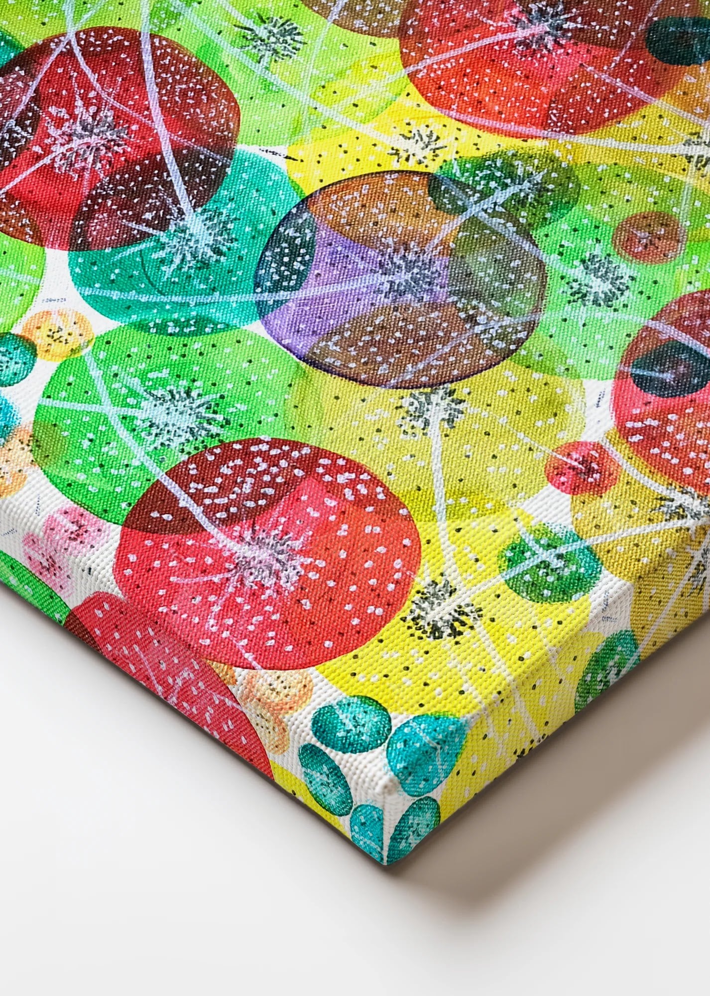 Verdant Dandelion Glow by Dragica Buco — canvas