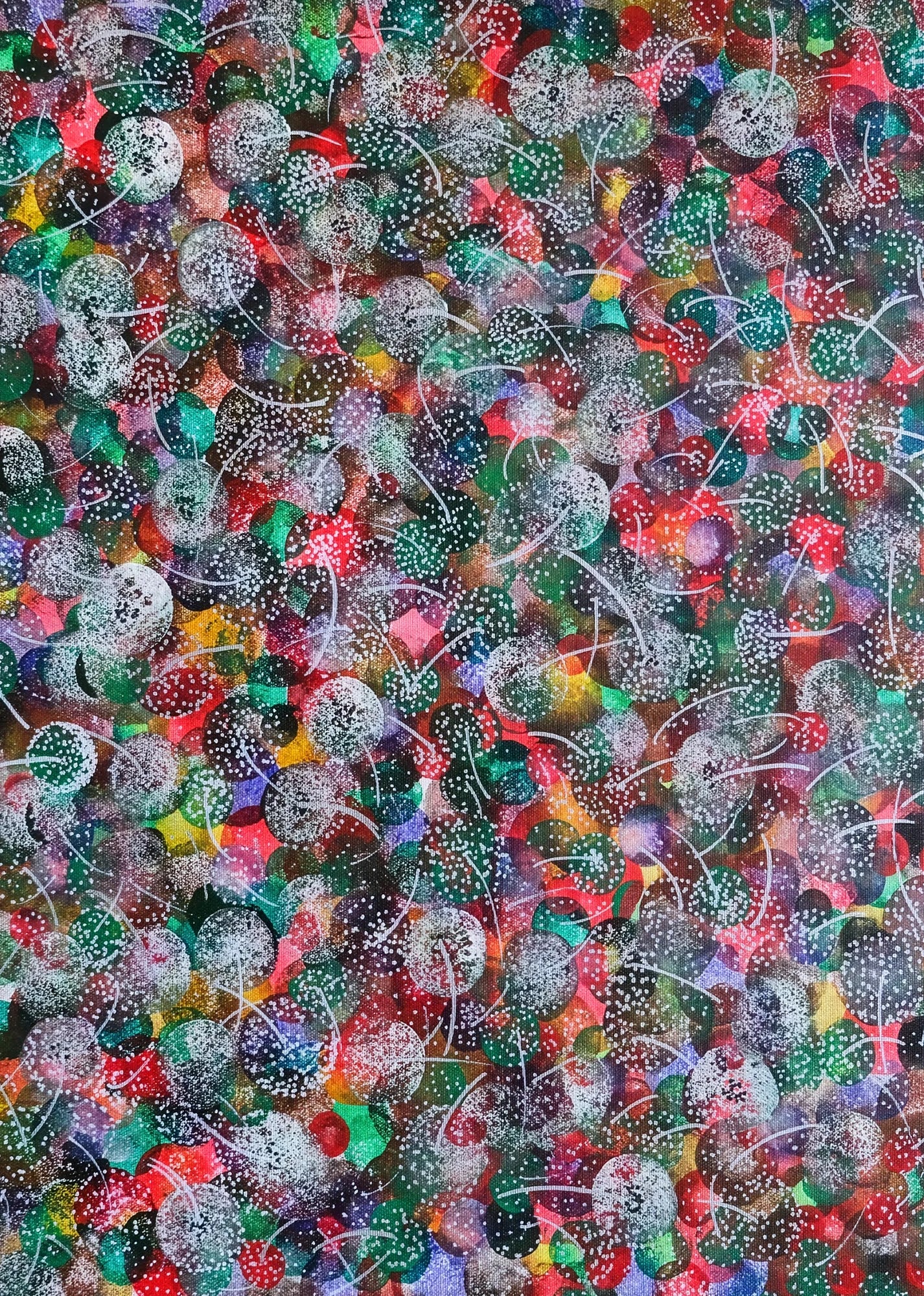 Confetti Bloom by Dragica Buco — unframed art print