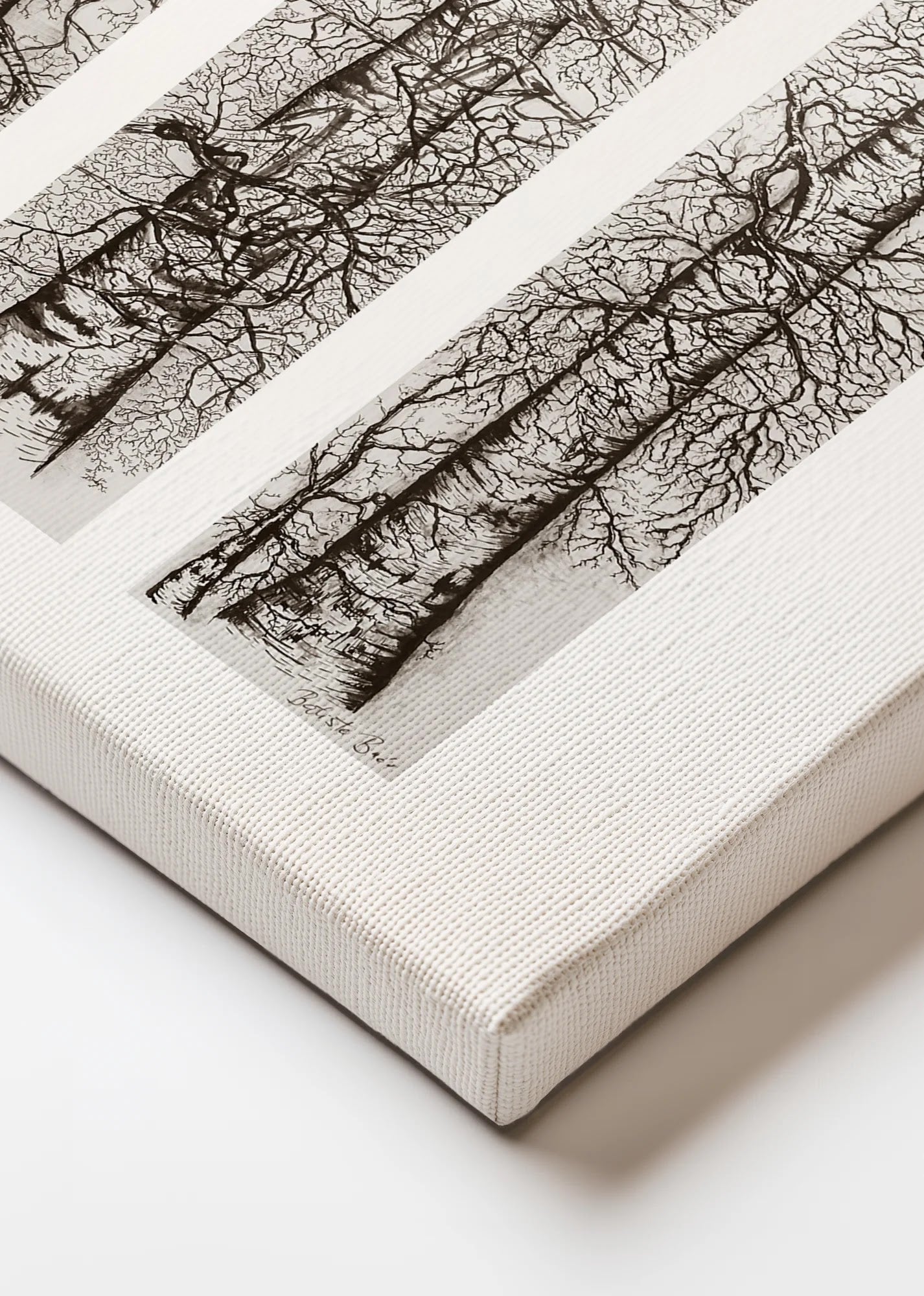 Winter Triptych by Dragica Buco — canvas