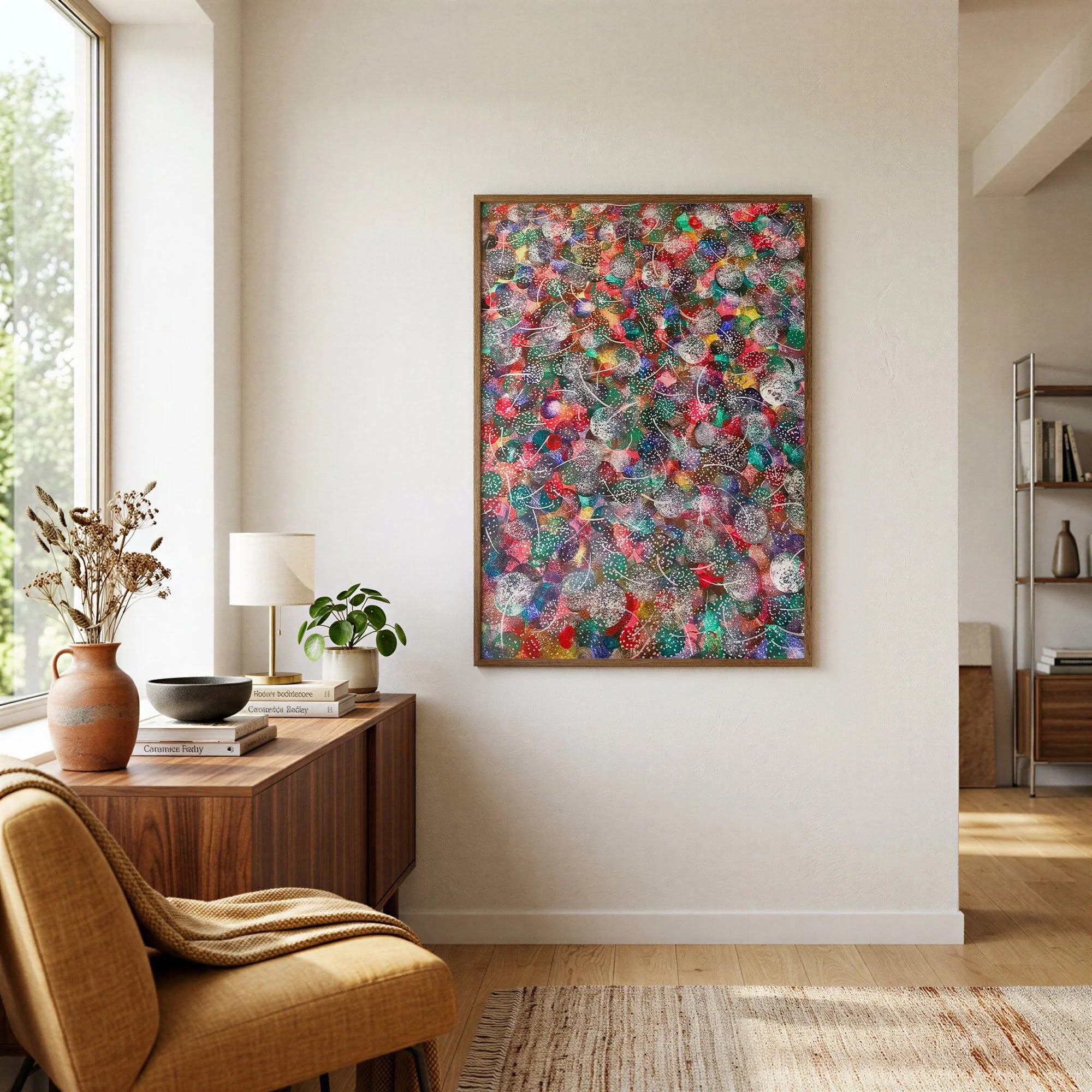 Confetti Bloom by Dragica Buco — lifestyle art print
