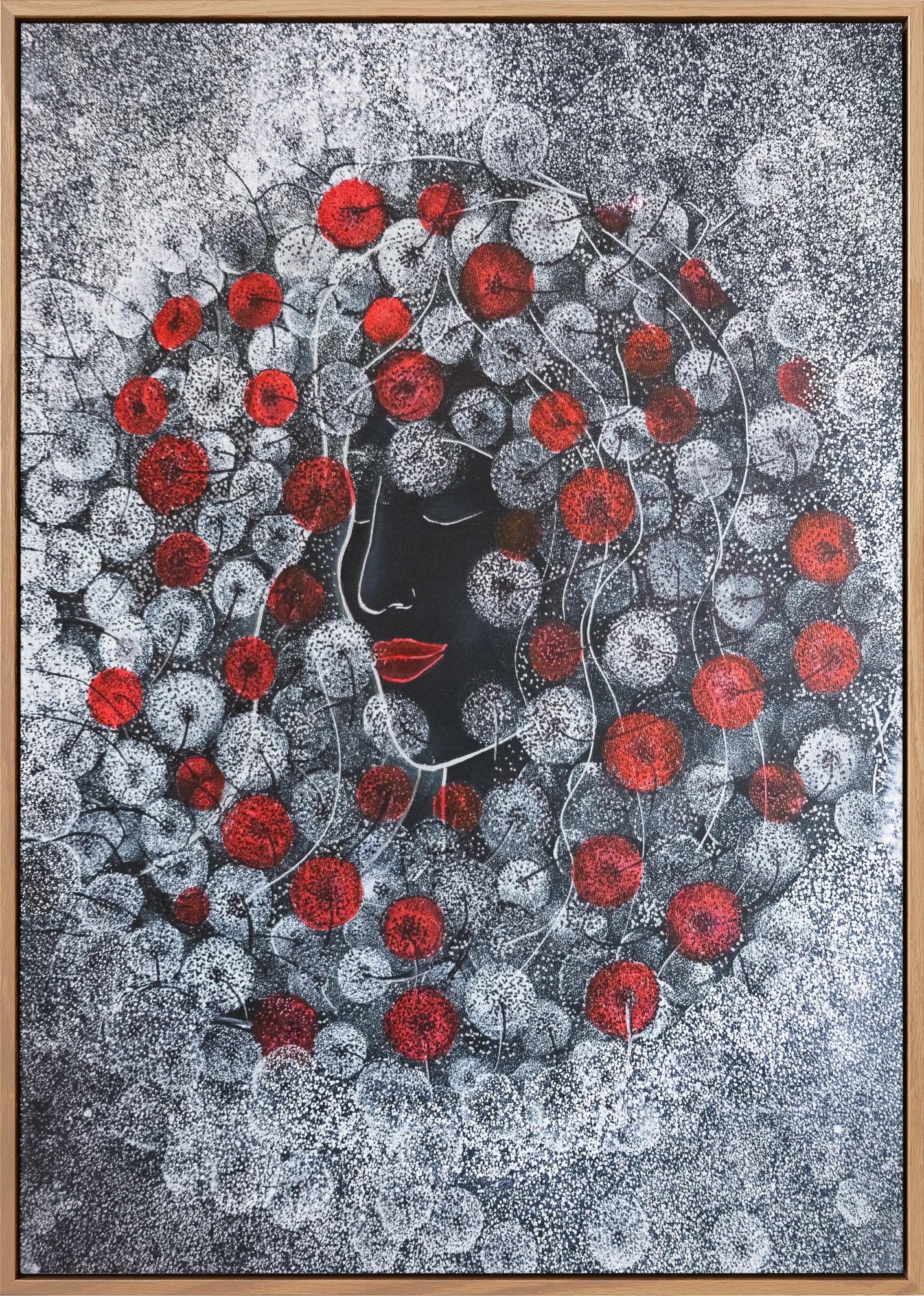 Crimson Reverie by Dragica Buco — canvas