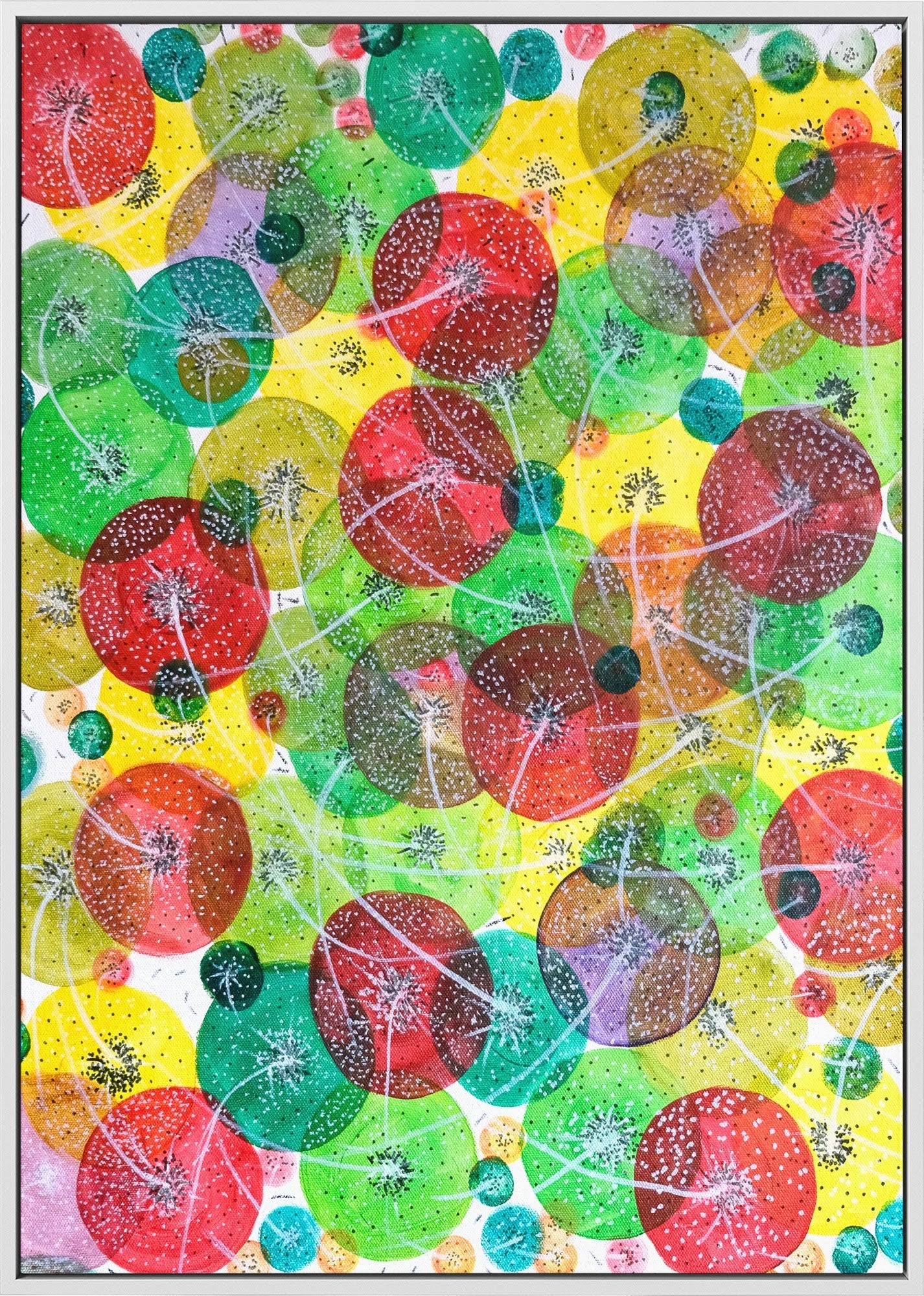 Verdant Dandelion Glow by Dragica Buco — canvas