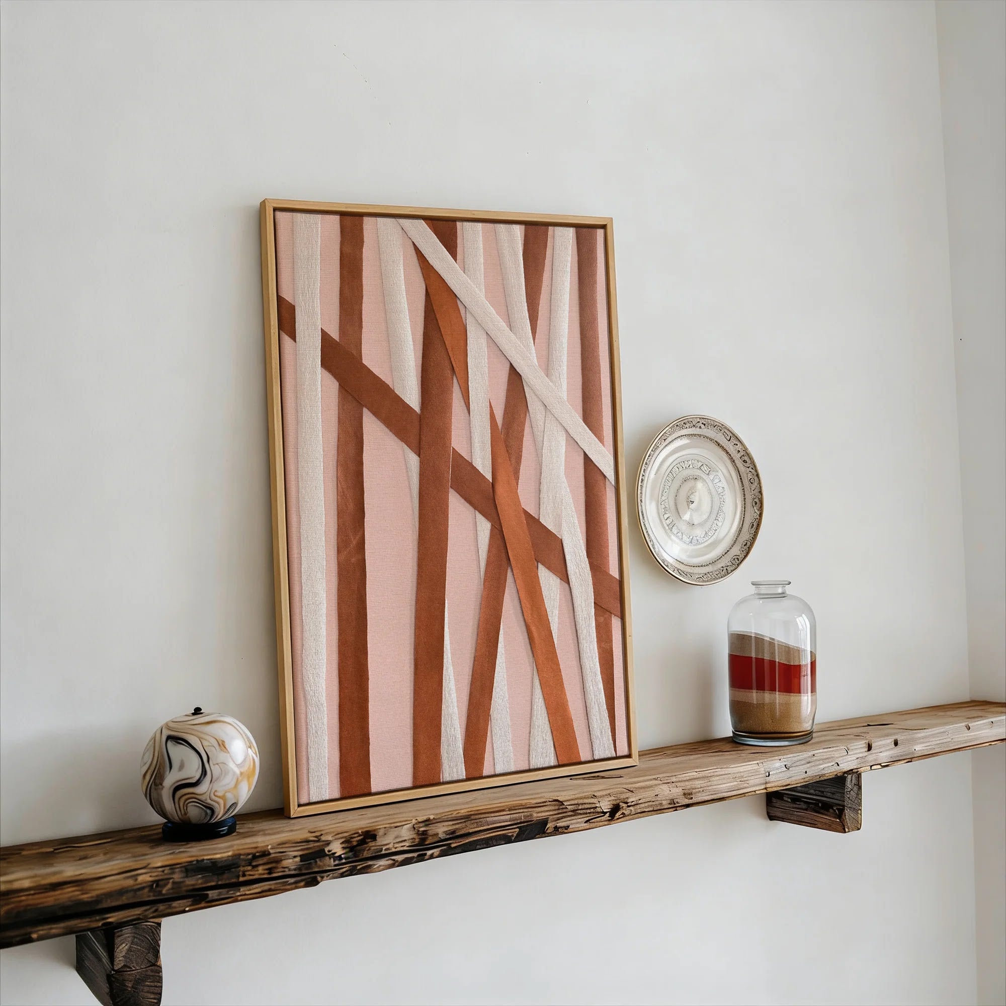 Crossing Ribbons by Dragica Buco — canvas