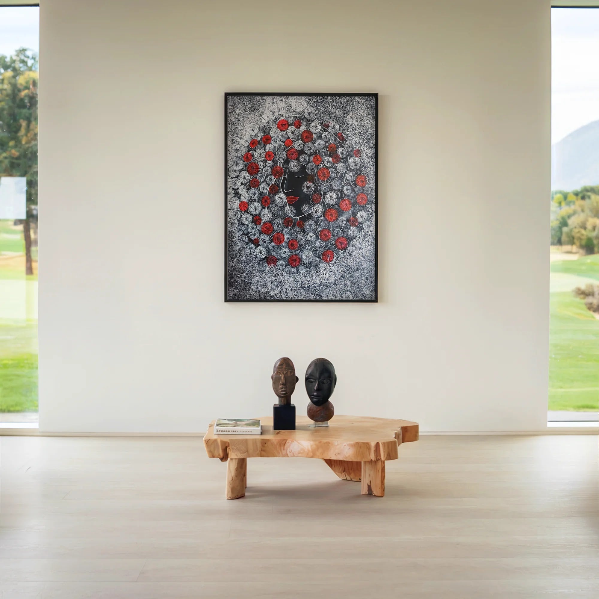 Crimson Reverie by Dragica Buco — lifestyle context art print