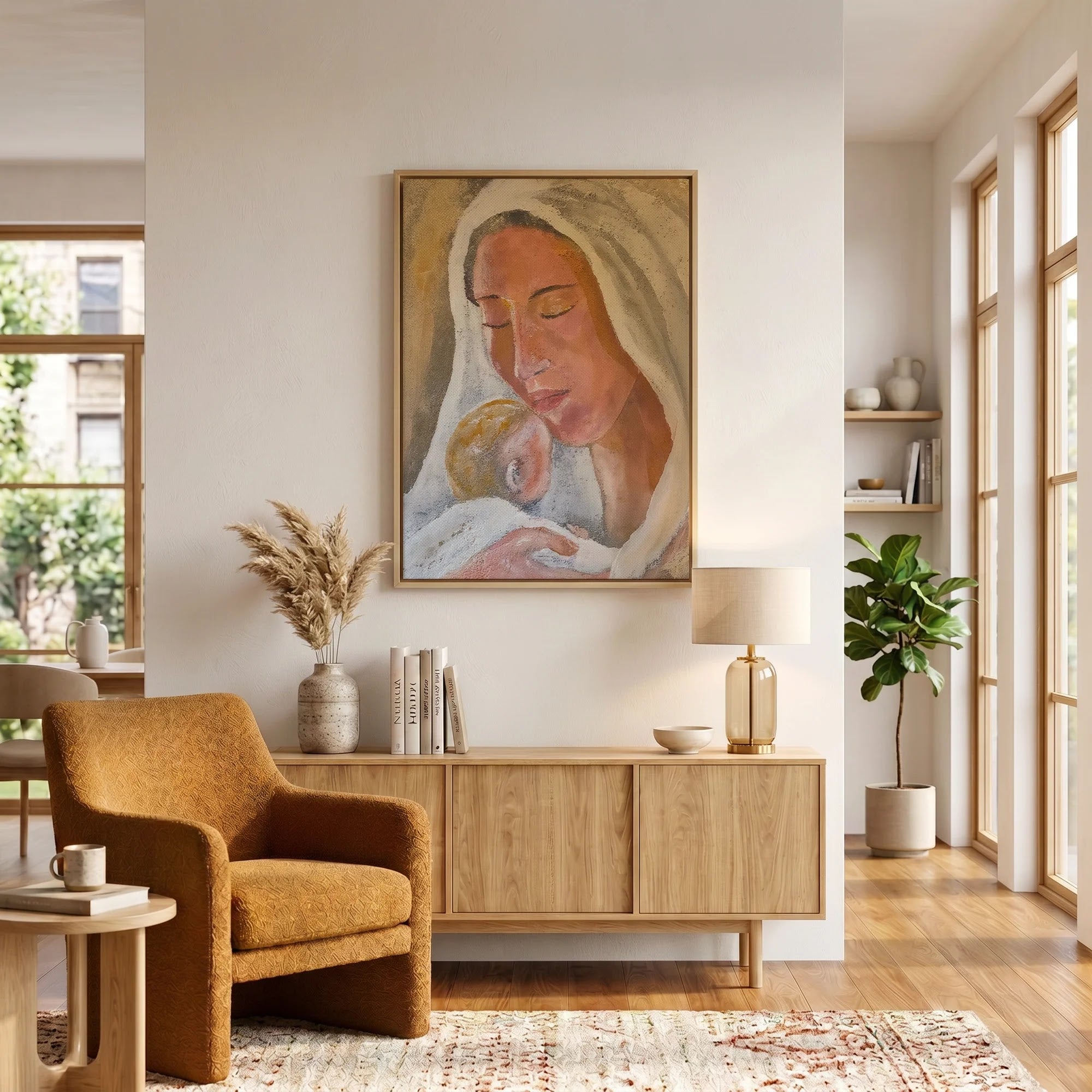 Mother's Embrace by Dragica Buco — canvas