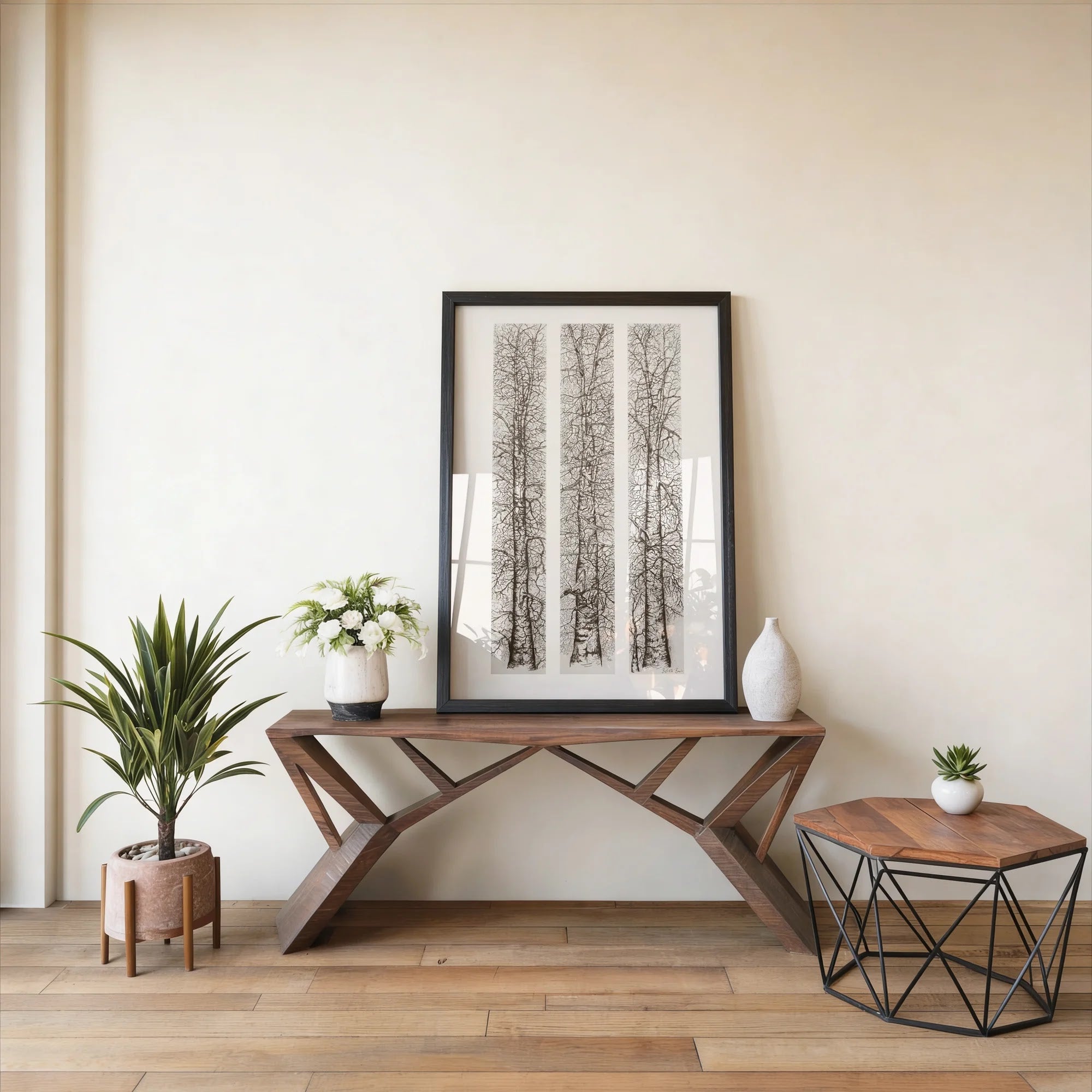 Winter Triptych by Dragica Buco — lifestyle interior art print