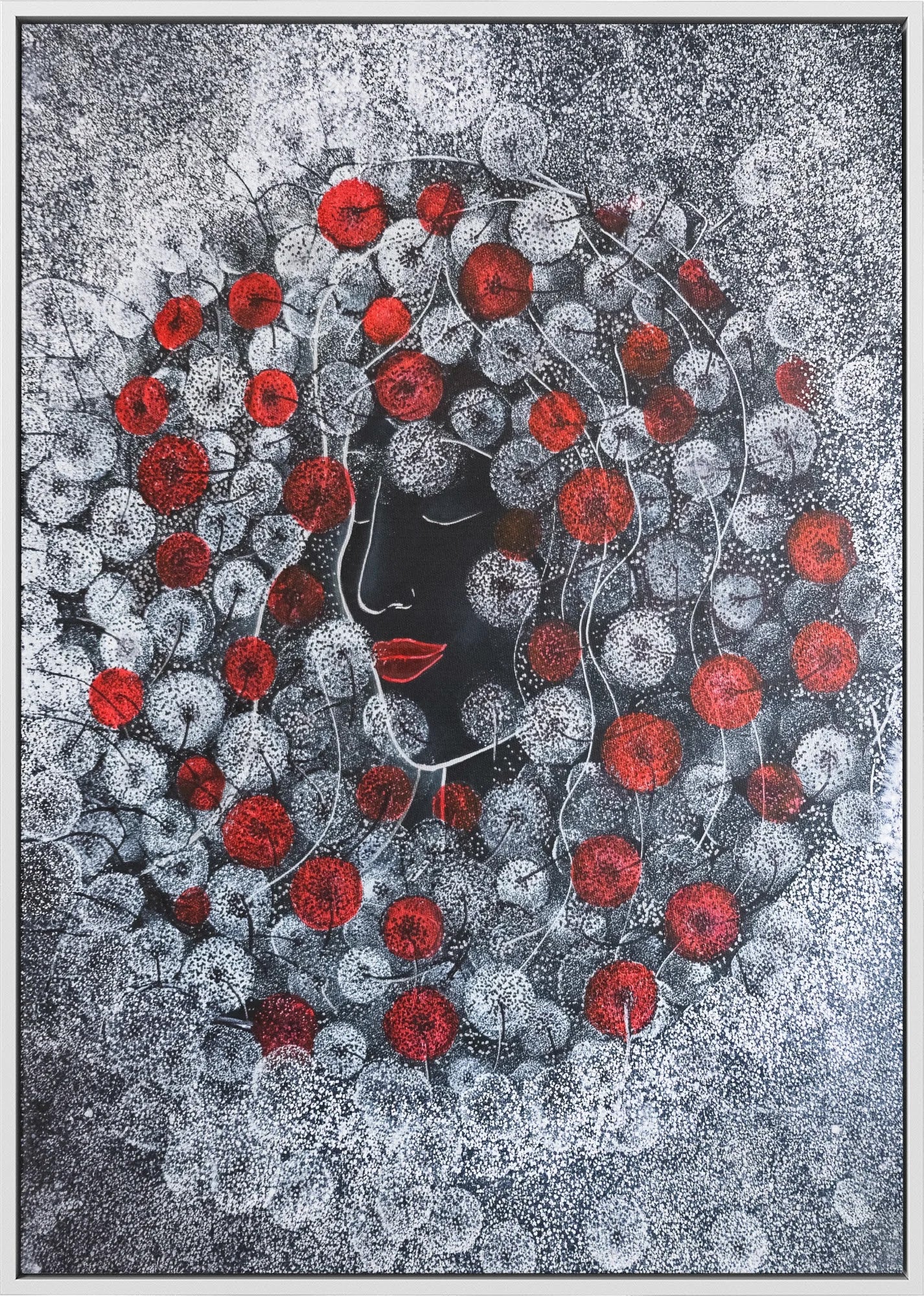 Crimson Reverie by Dragica Buco — canvas