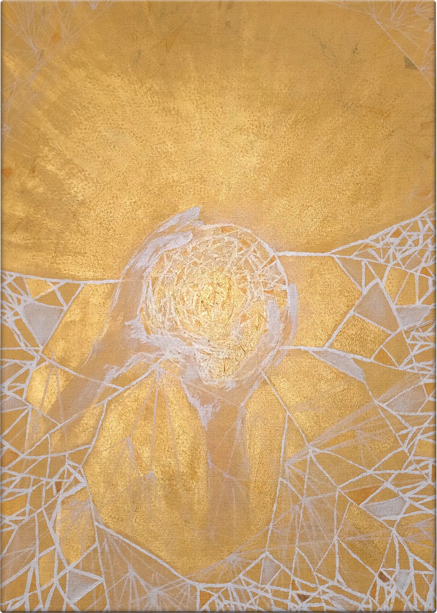 Golden Genesis by Dragica Buco — canvas