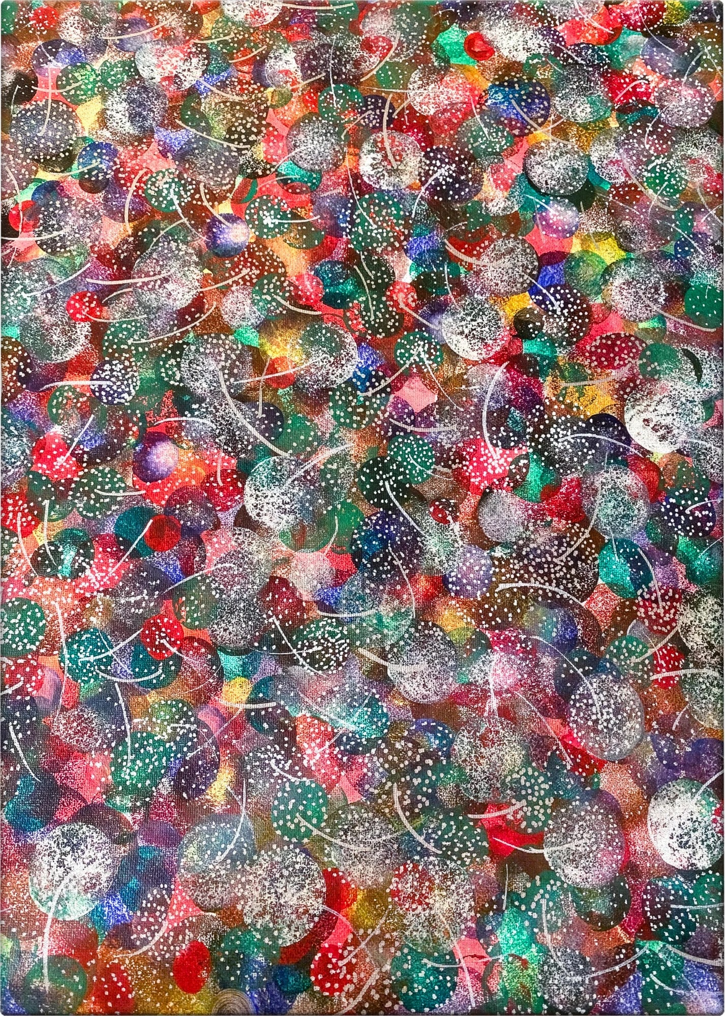 Petal Confetti by Dragica Buco — canvas