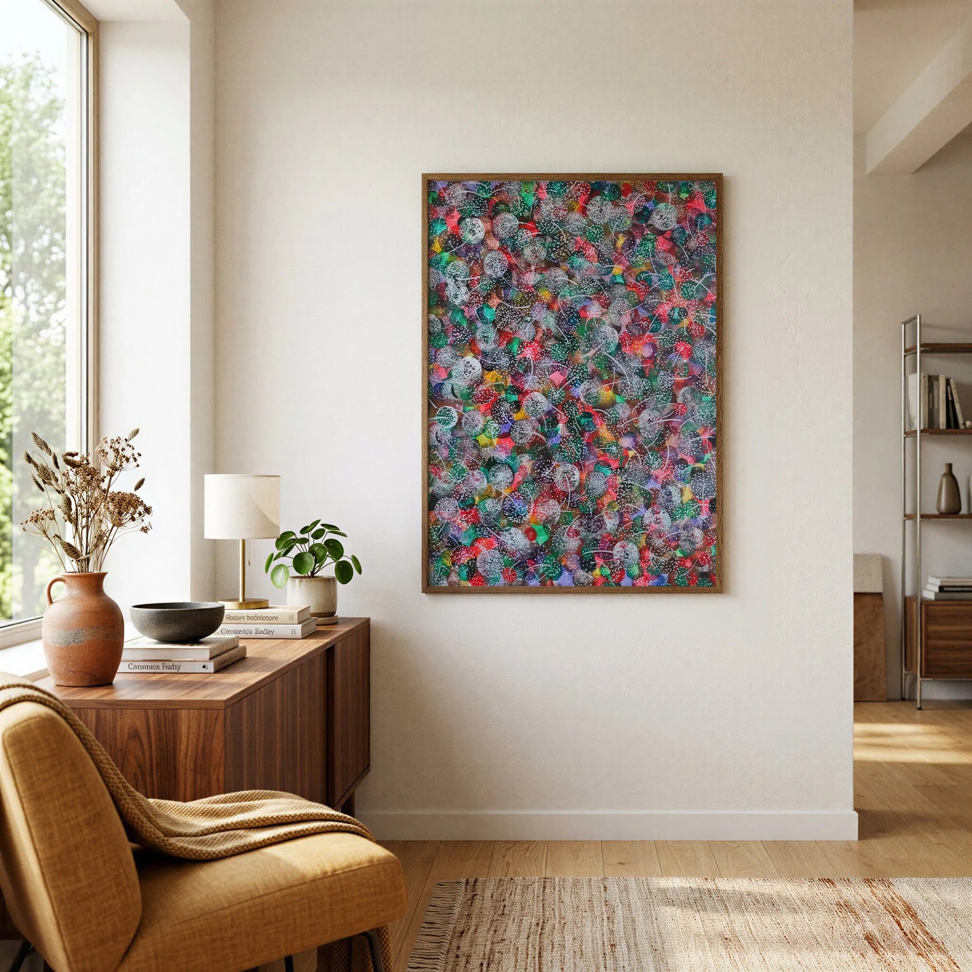 Confetti Bloom by Dragica Buco — lifestyle context art print