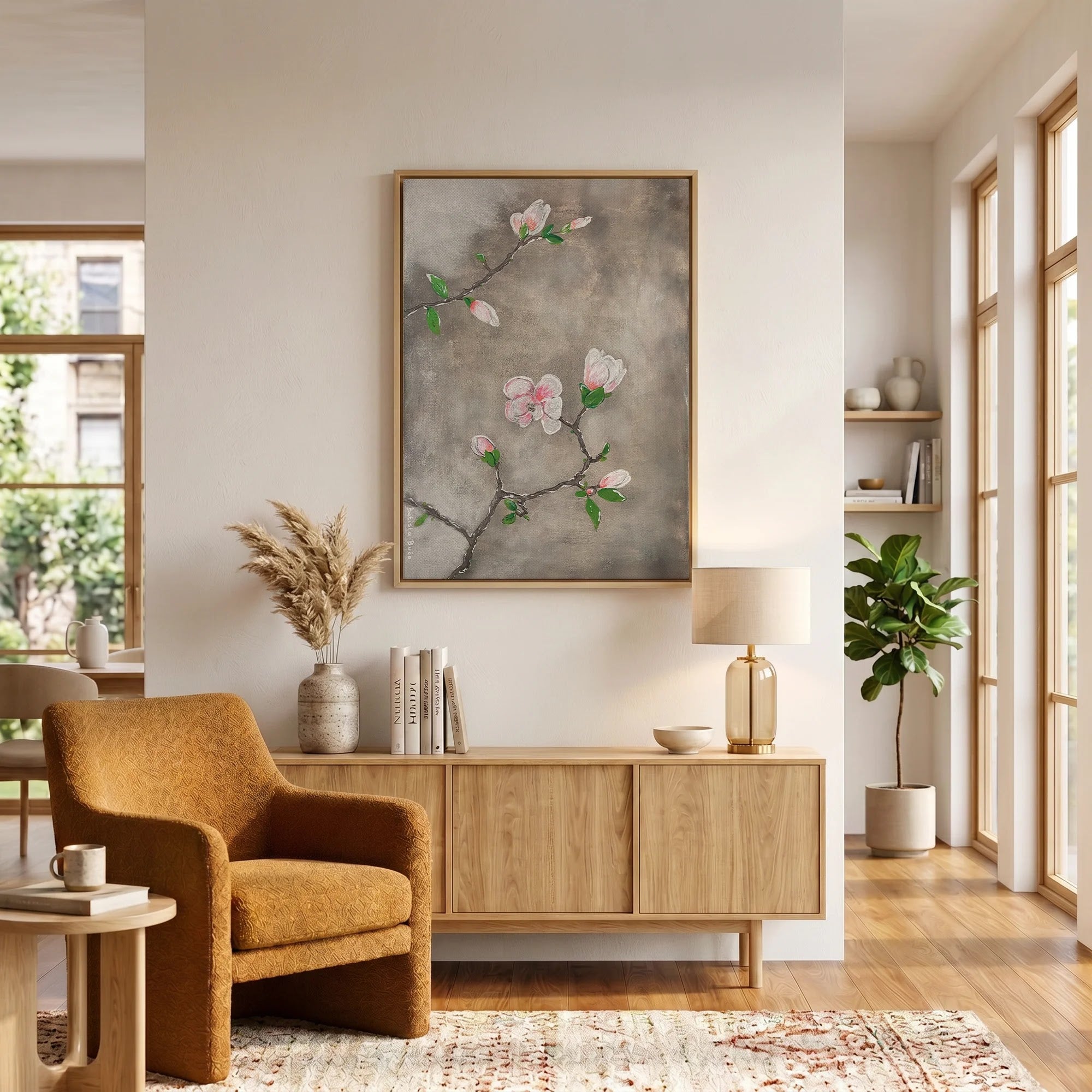 Magnolia Branch by Dragica Buco — canvas