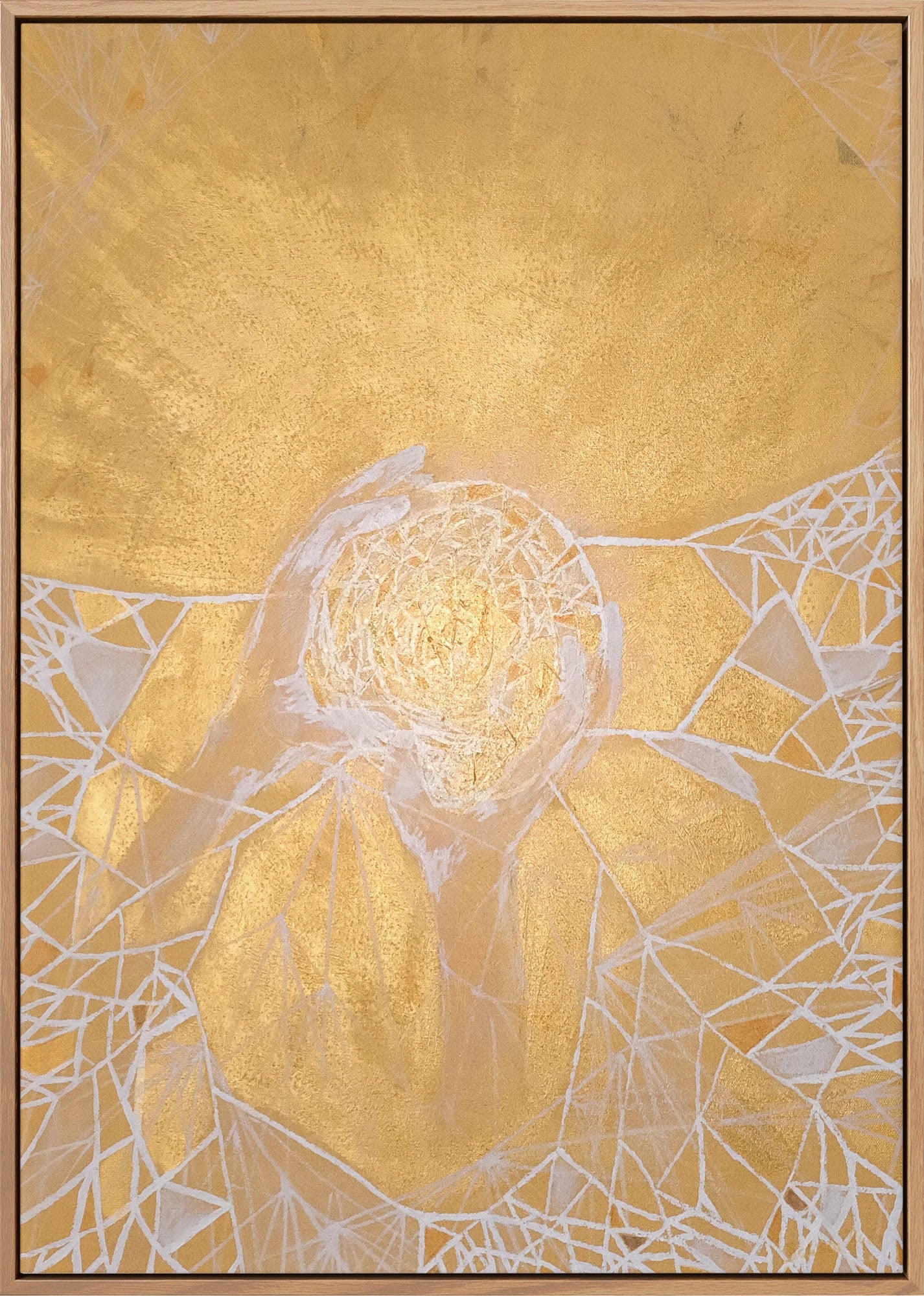 Golden Genesis by Dragica Buco — canvas