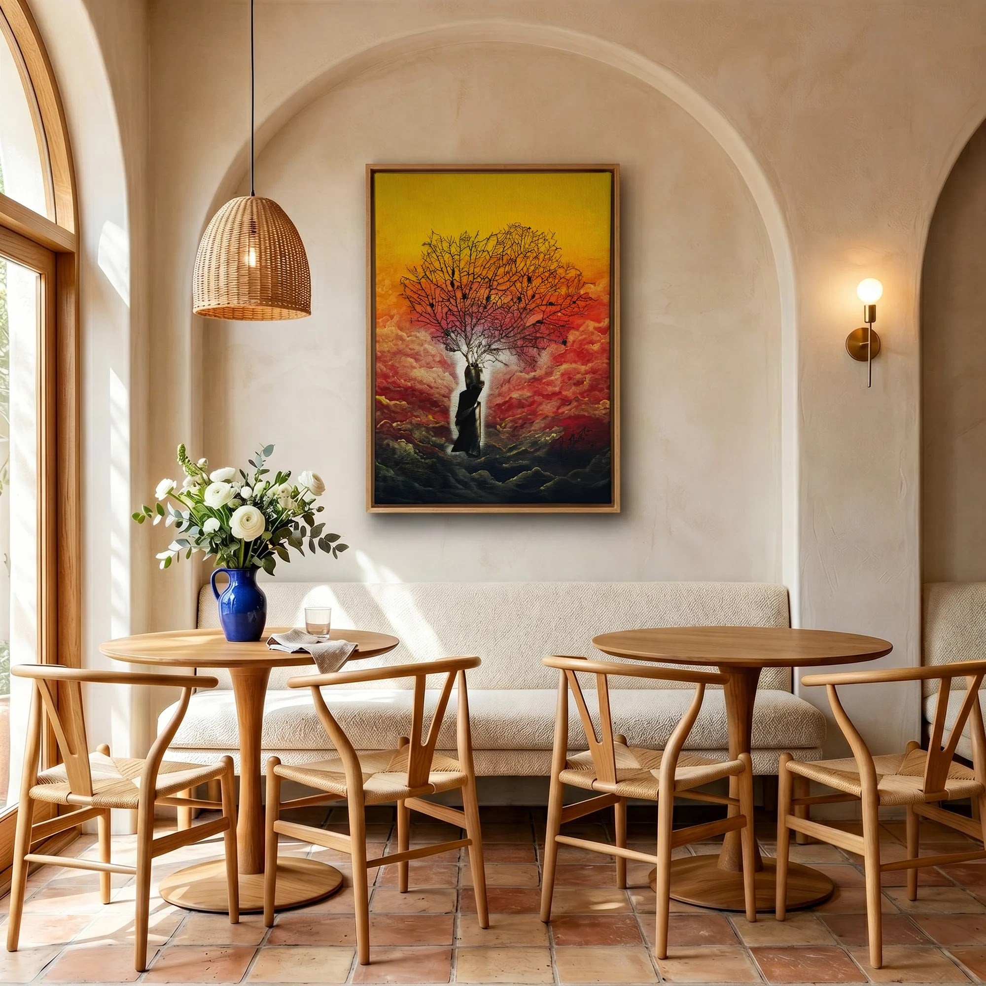 Embrace at Dusk by Dragica Buco — canvas