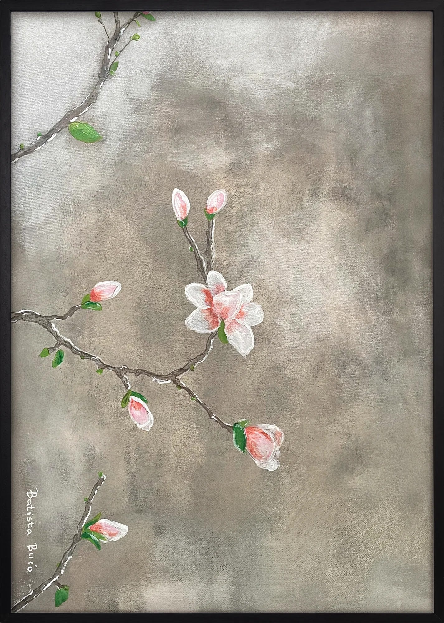 Blossom in Bloom by Dragica Buco — black framed art print