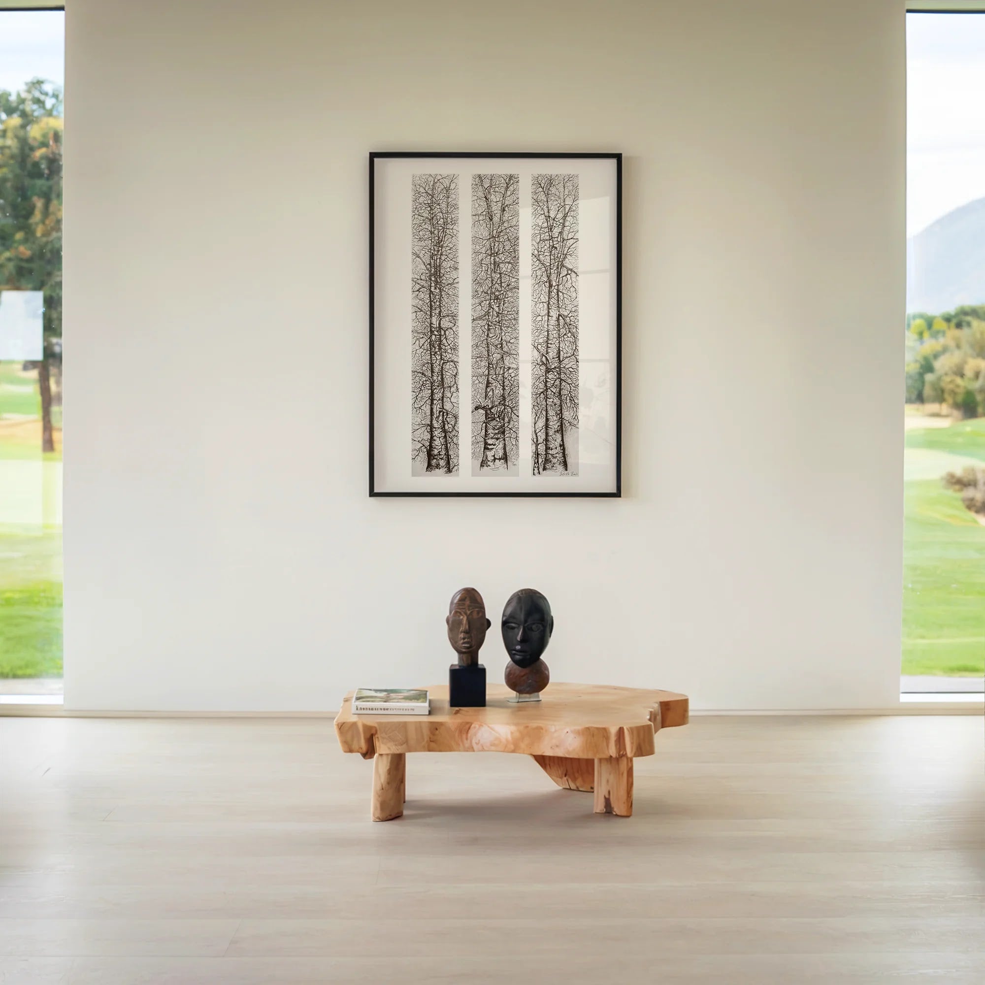 Winter Triptych by Dragica Buco — lifestyle interior art print