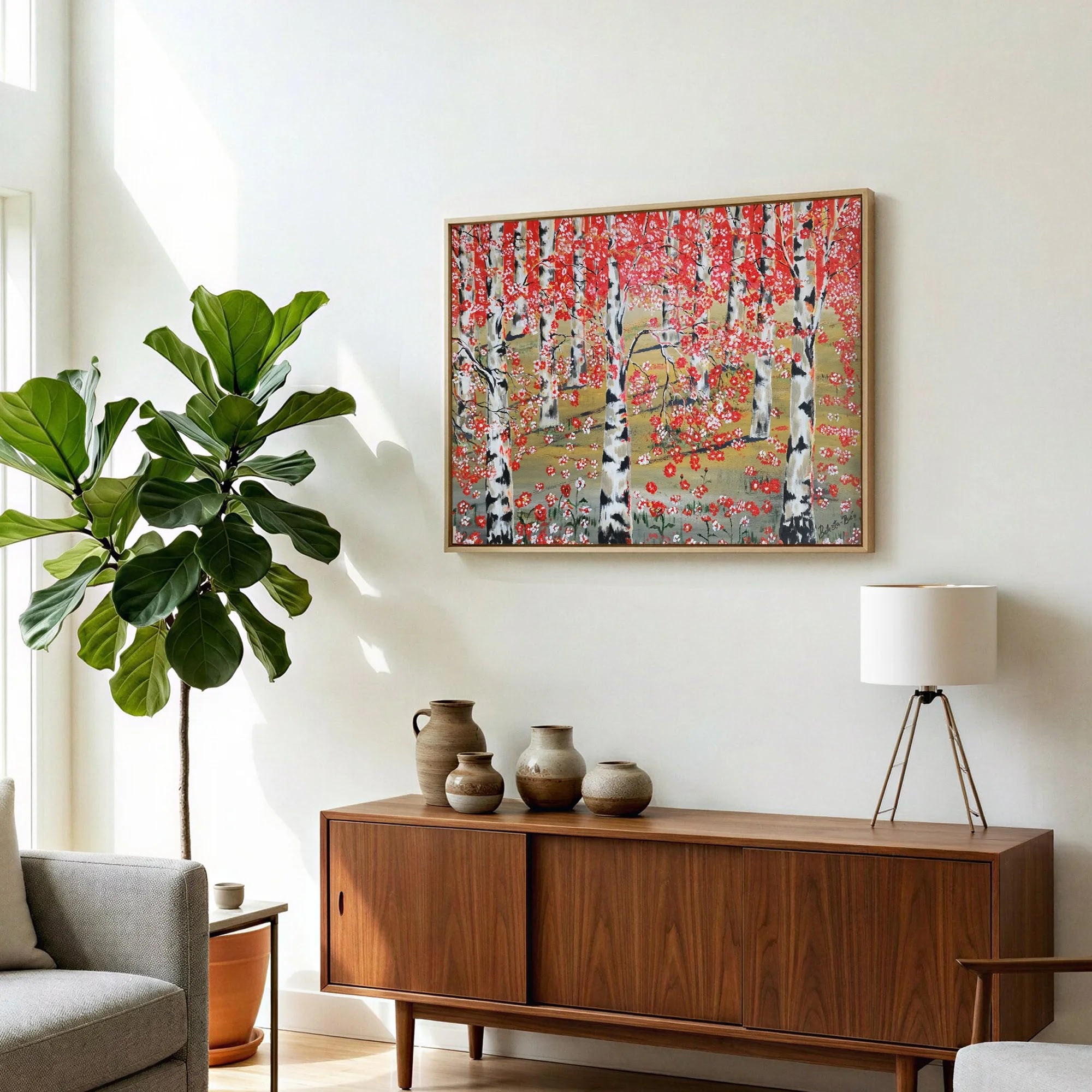 Golden Cascade by Dragica Buco — canvas