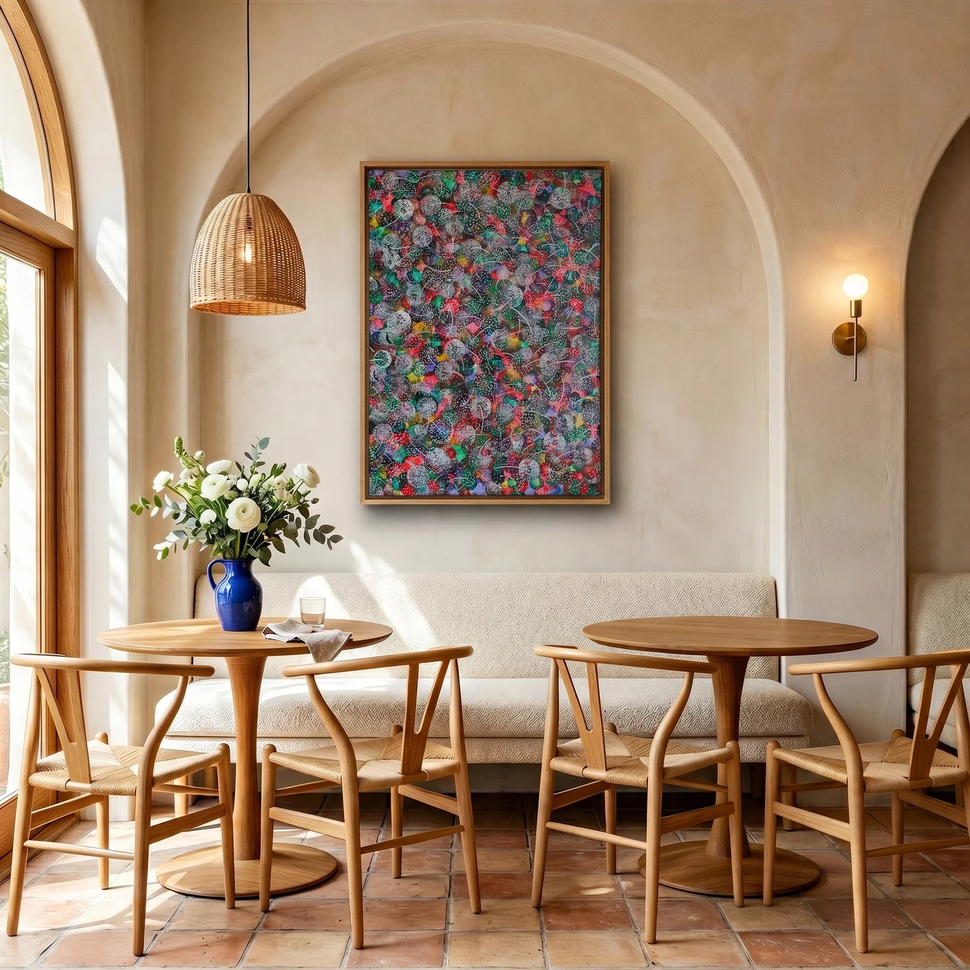 Confetti Bloom by Dragica Buco — canvas