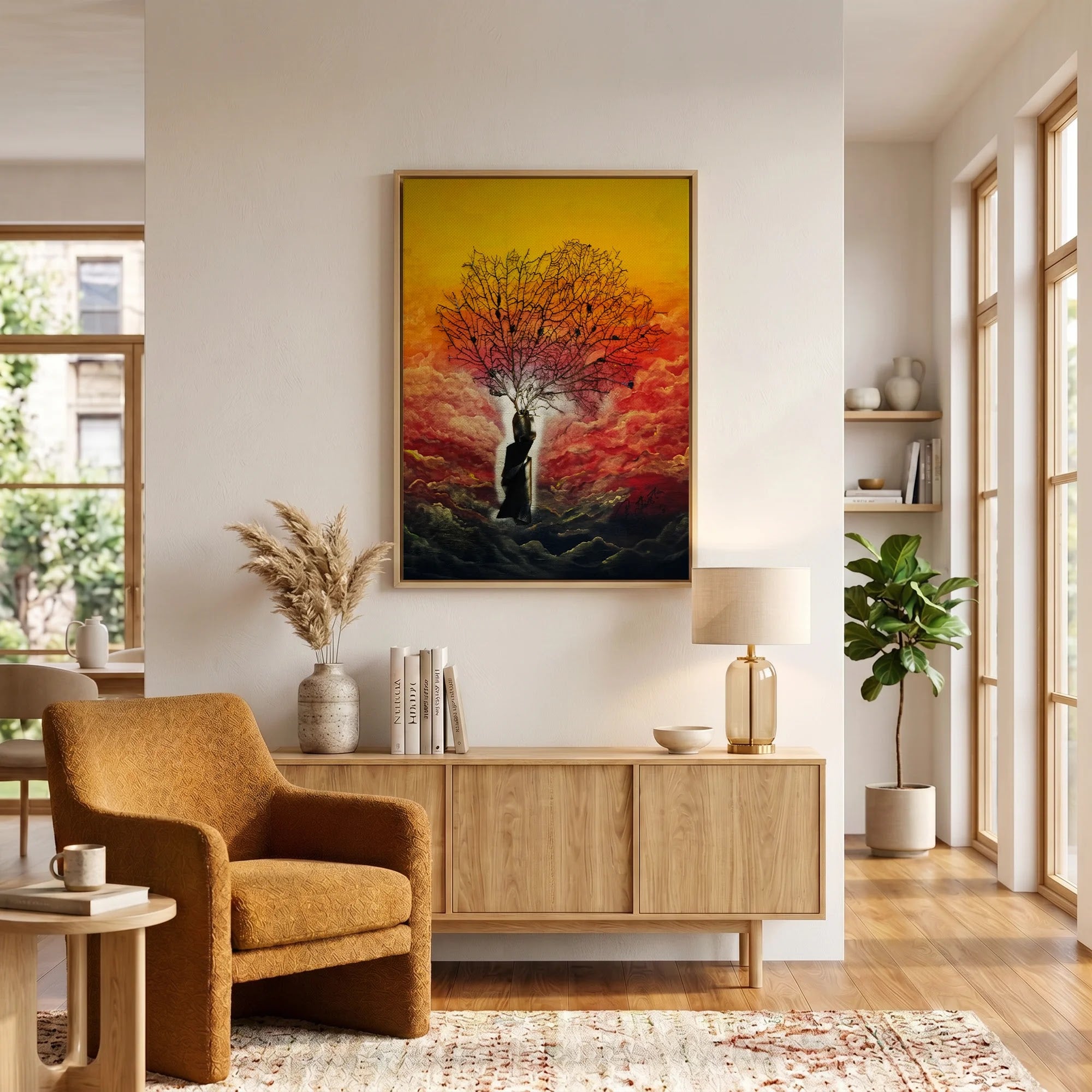 Embrace at Dusk by Dragica Buco — canvas