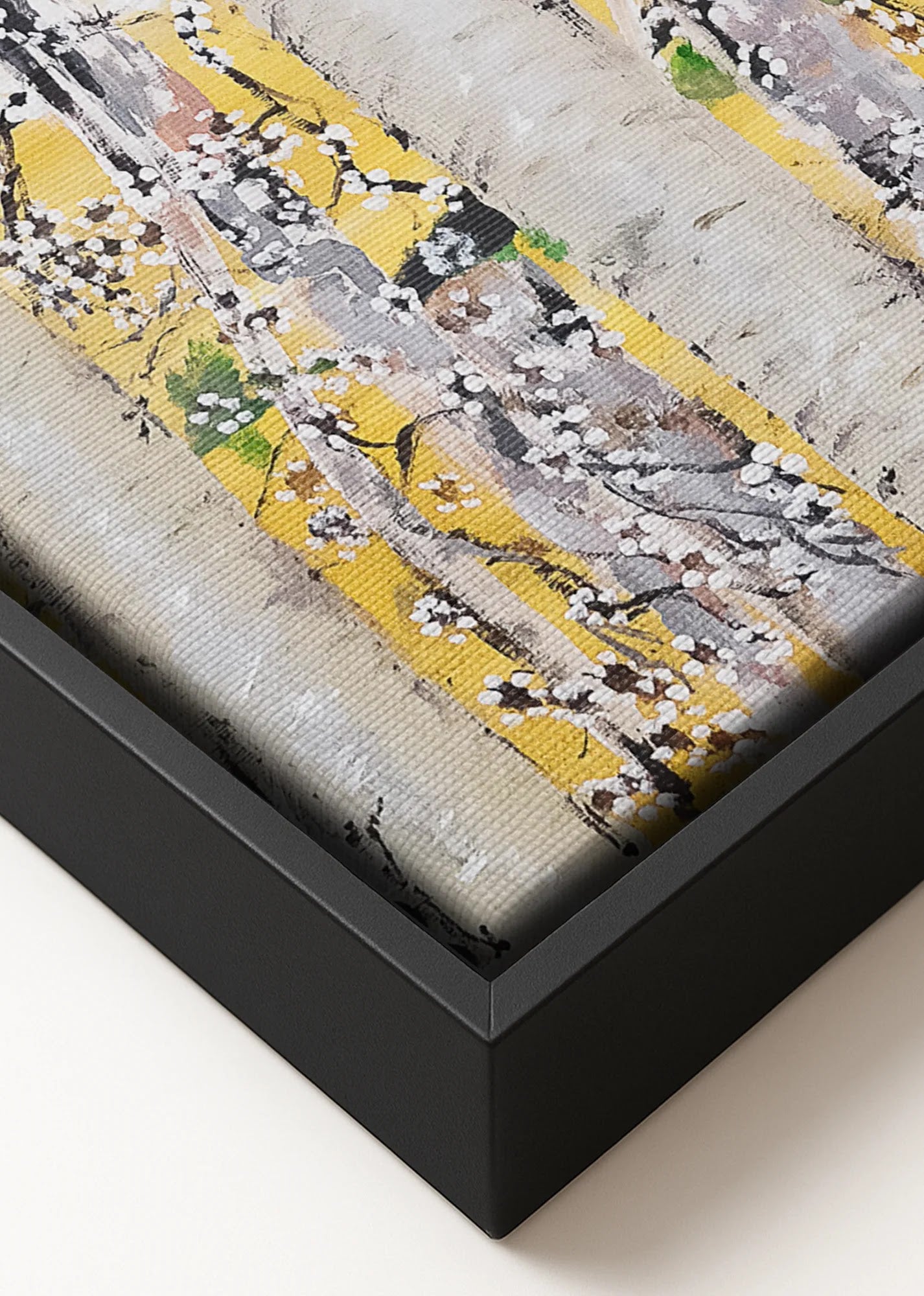 Golden Birch Grove by Dragica Buco — canvas