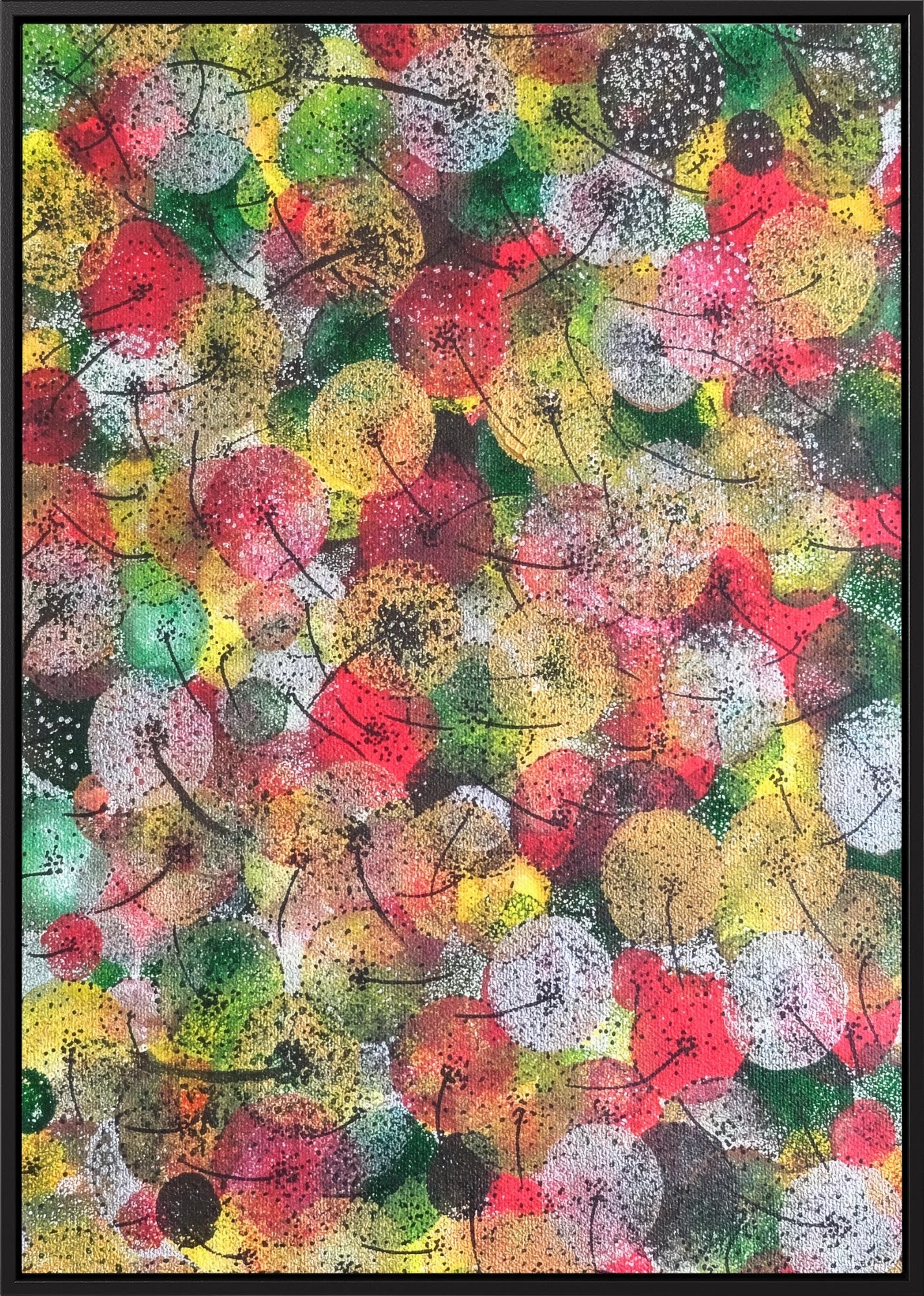 Autumn Dandelion Drift by Dragica Buco — canvas