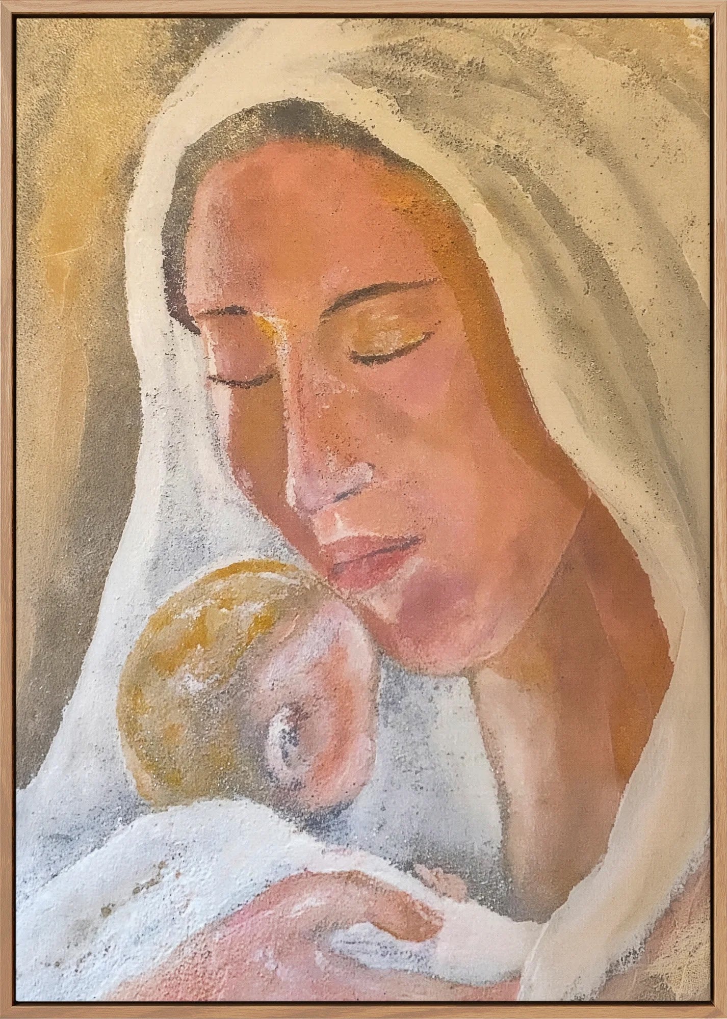 Mother's Embrace by Dragica Buco — canvas