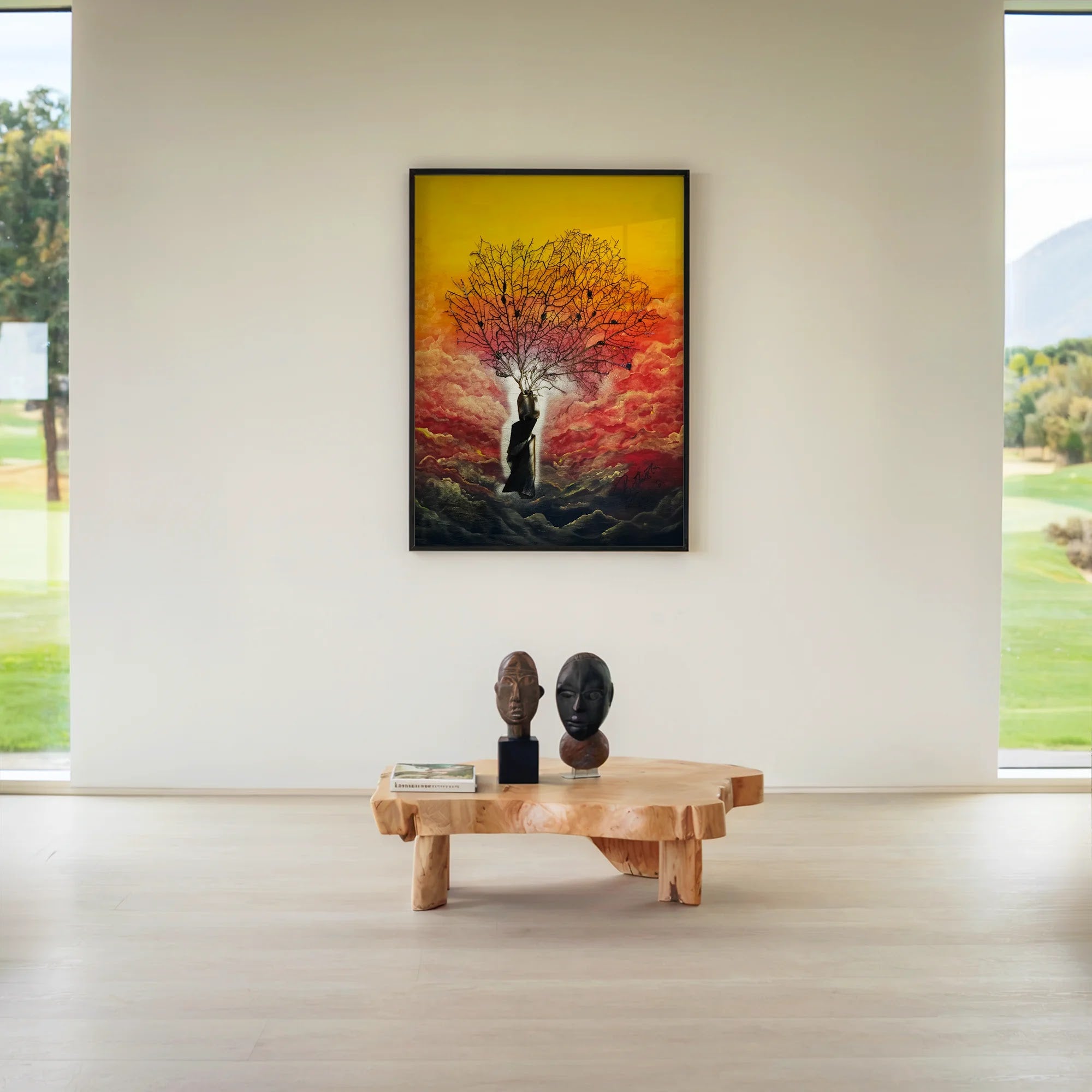 Embrace at Dusk by Dragica Buco — lifestyle interior art print