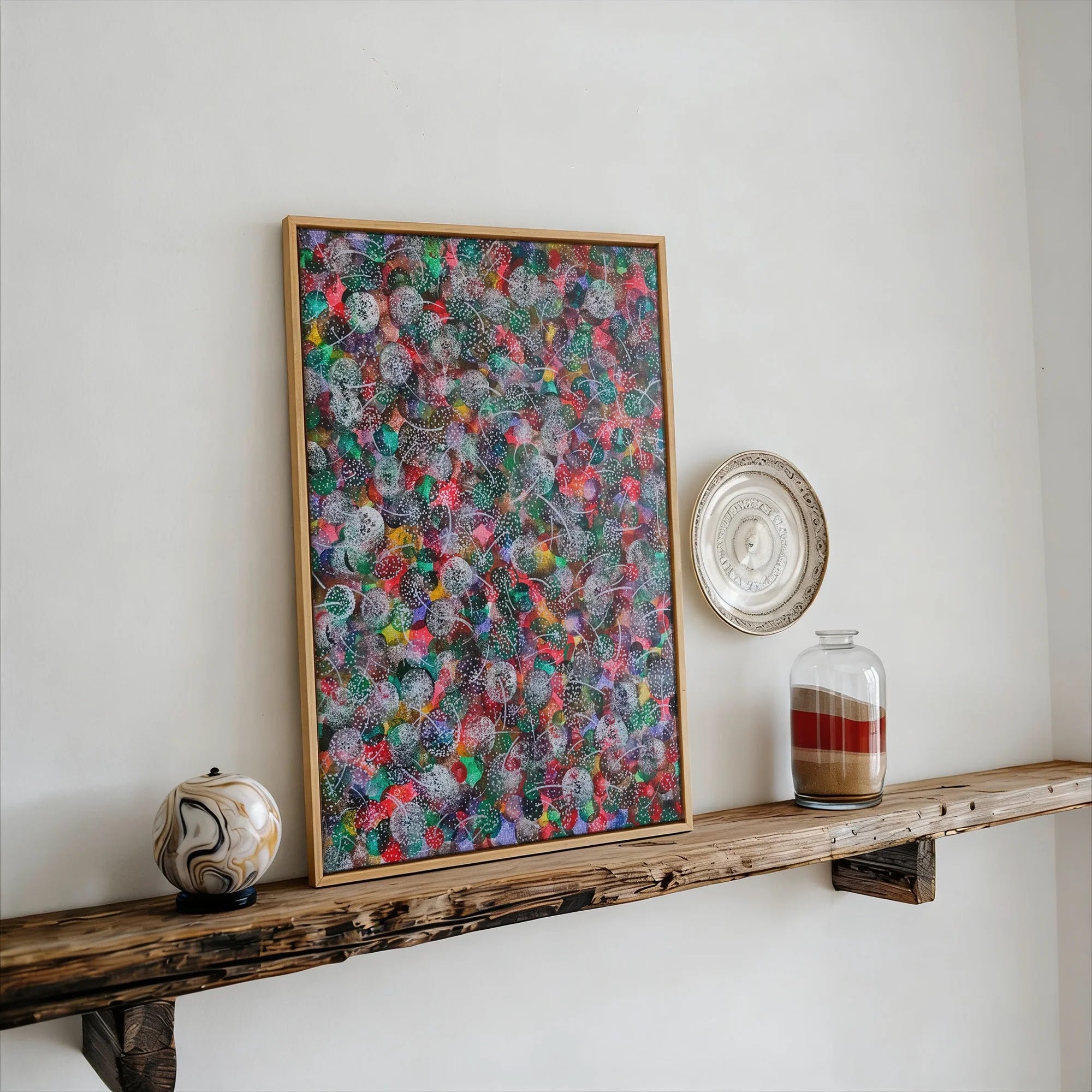 Confetti Bloom by Dragica Buco — canvas