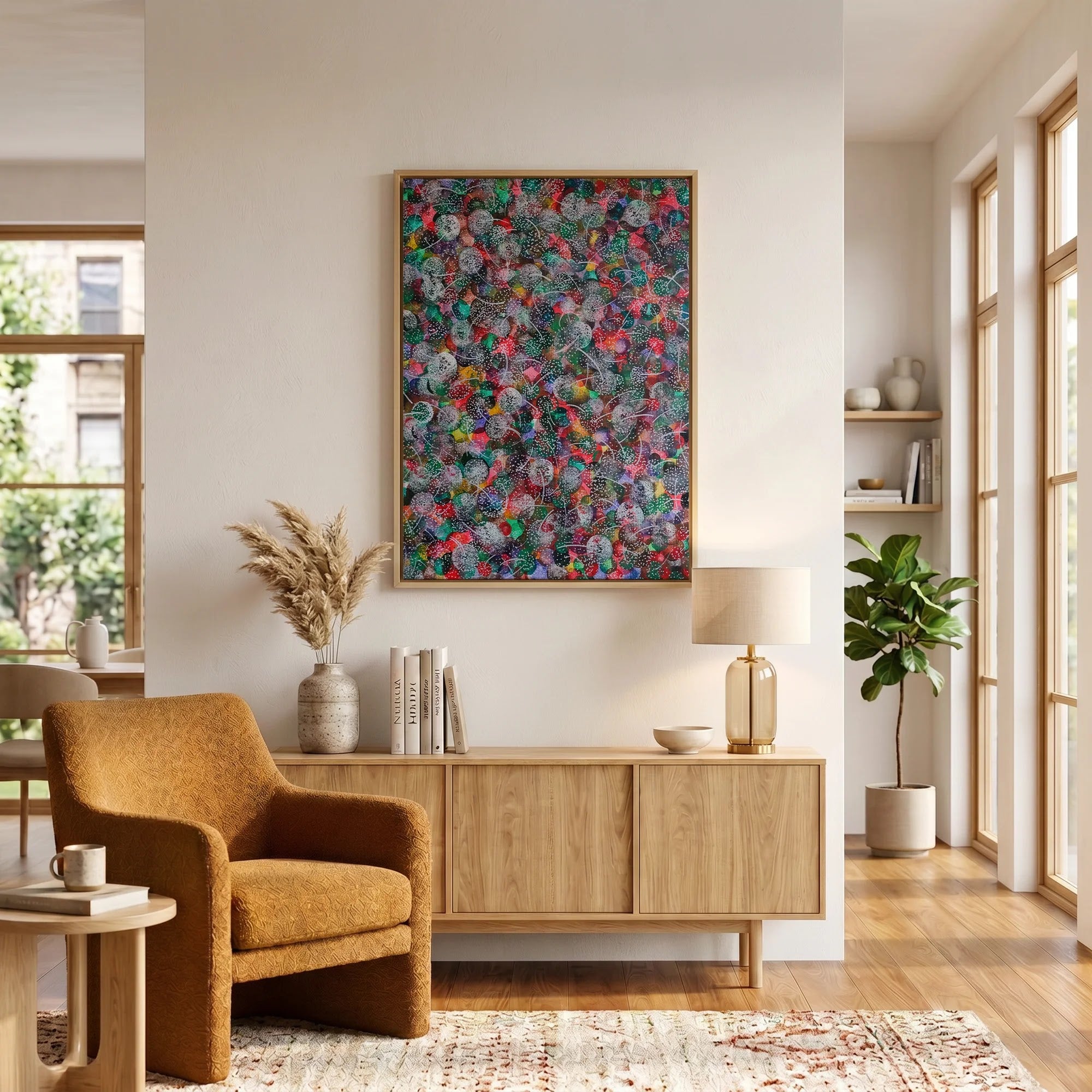 Confetti Bloom by Dragica Buco — canvas