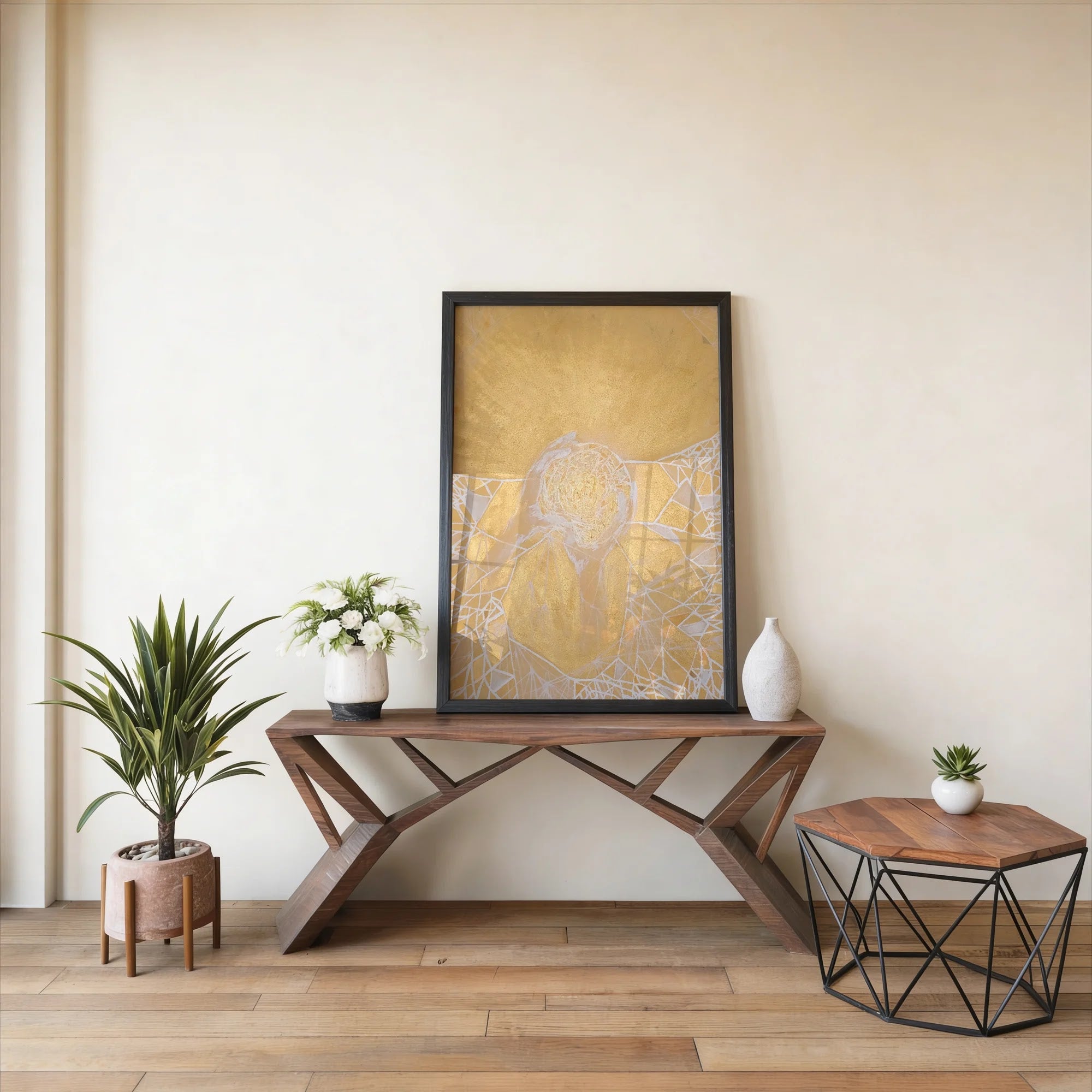 Golden Genesis by Dragica Buco — lifestyle context art print