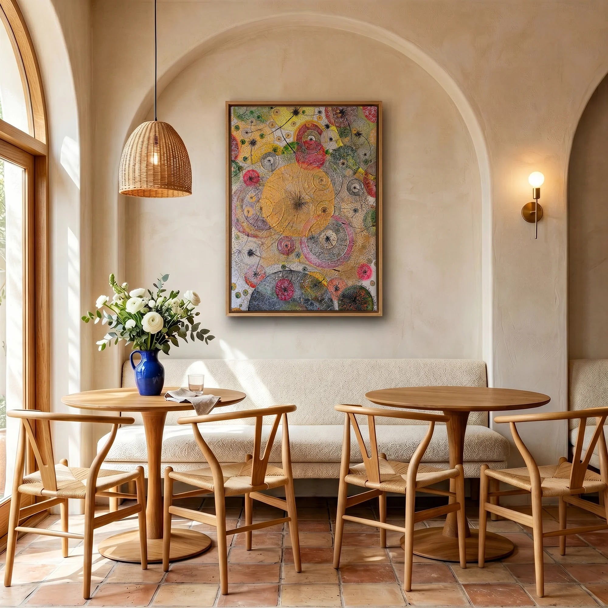 Golden Orbits by Dragica Buco — canvas