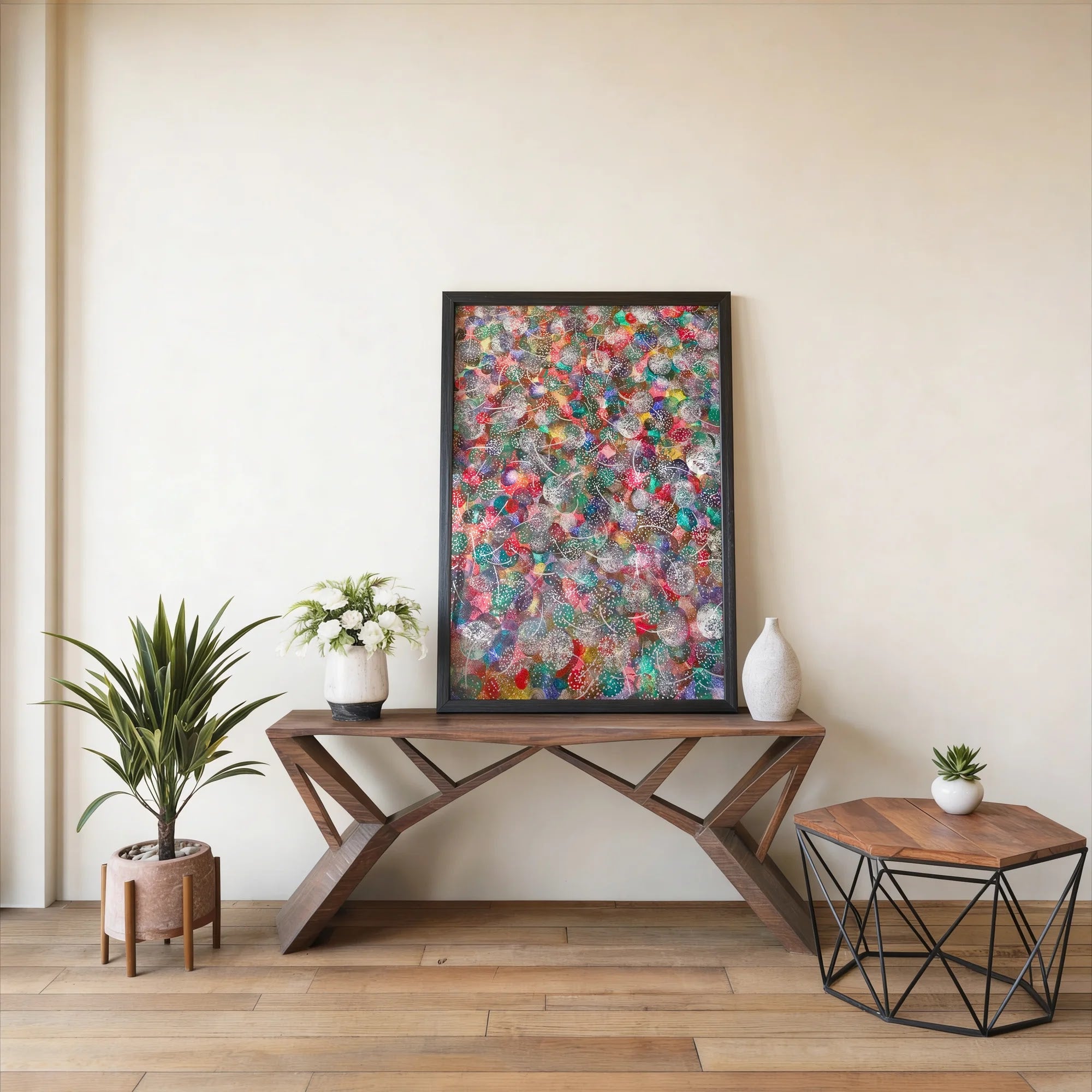 Confetti Bloom by Dragica Buco — lifestyle art print