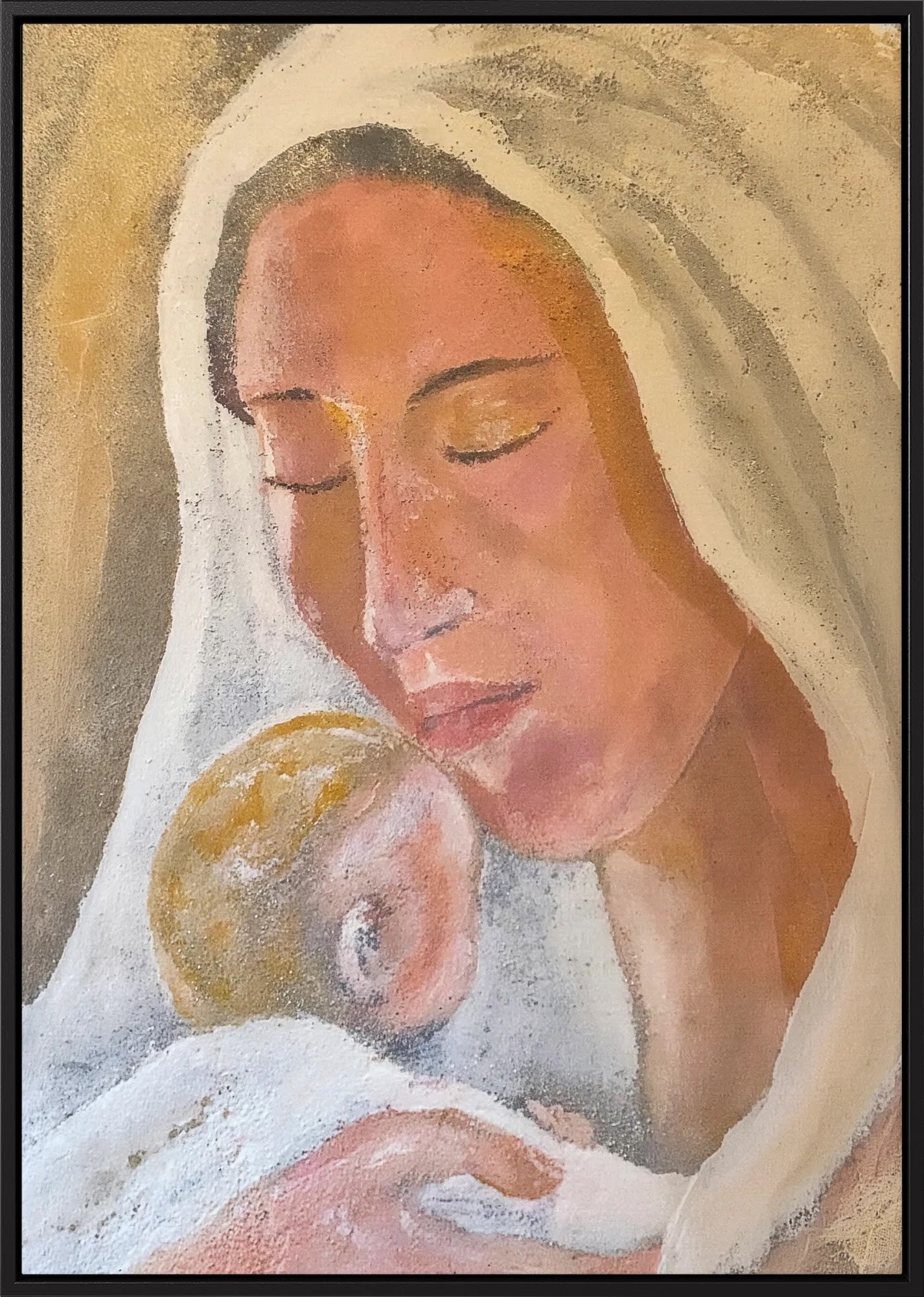 Mother's Embrace by Dragica Buco — canvas